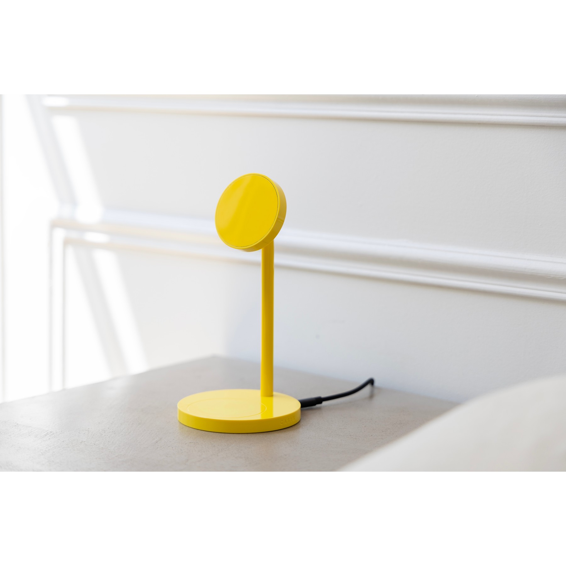 Chargeur CASYX 2 en 1  Charge rapide Qi2 jaune