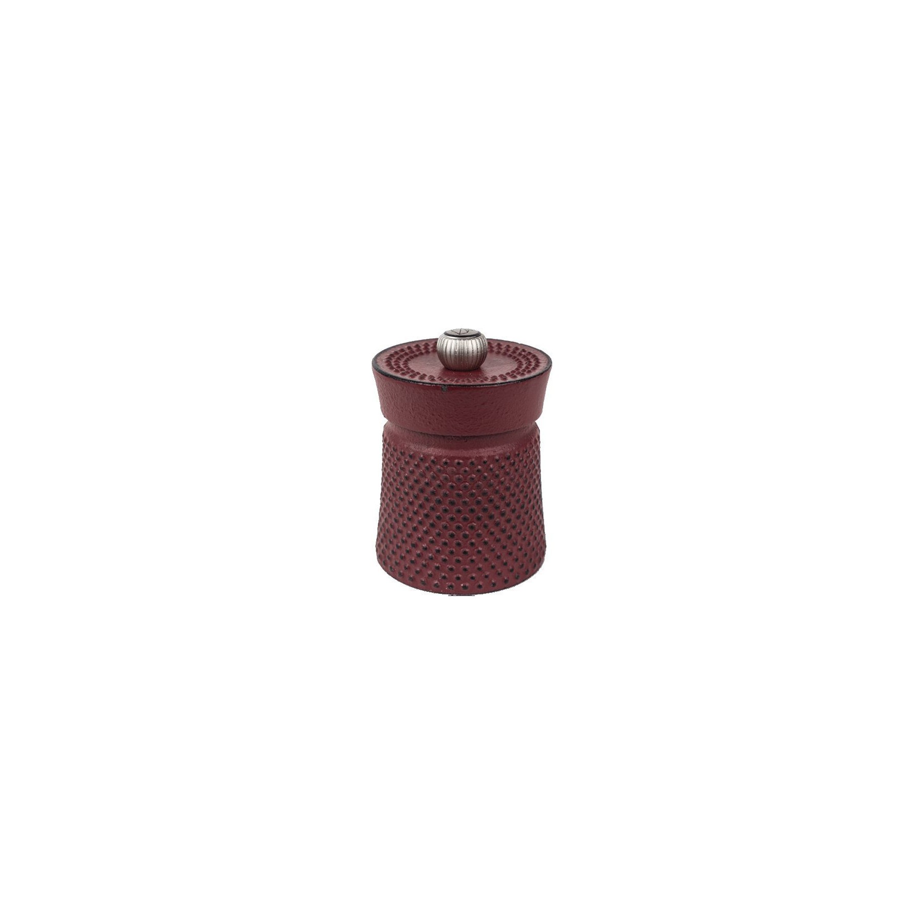 Moulin à poivre PEUGEOT Bali Fonte Acier Rouge Mat 8cm
