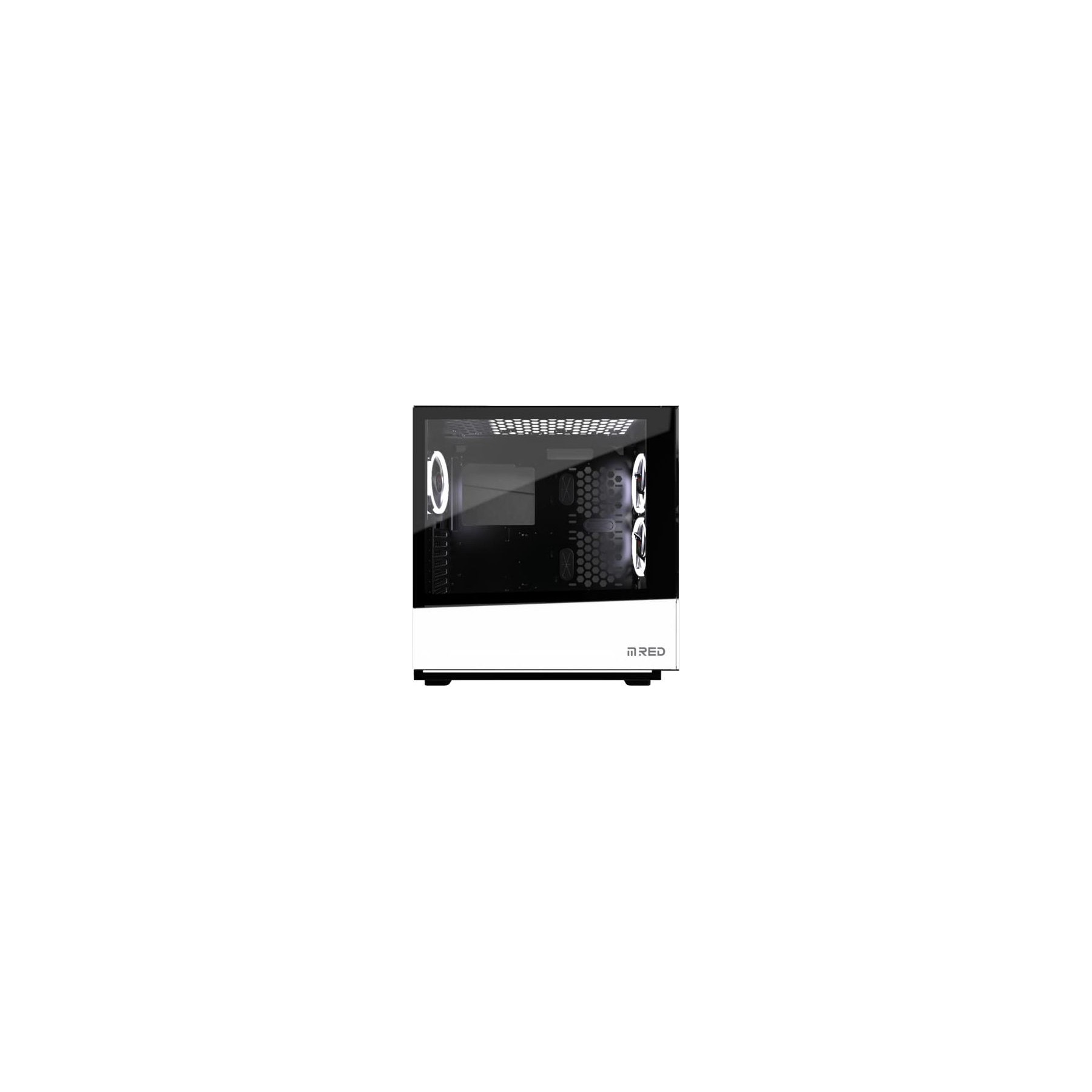 Boitier PC MRED ELITE WHITE Rainbow ARGB MR-007