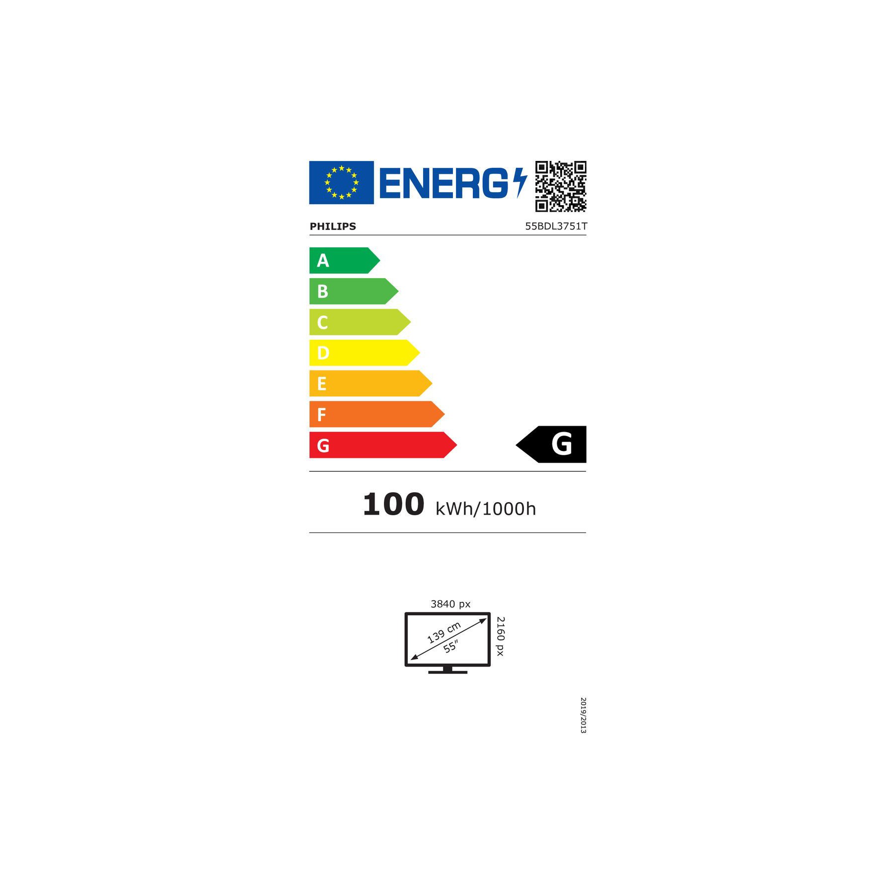 Hub USB C PHILIPS 55BDL3751T/00
