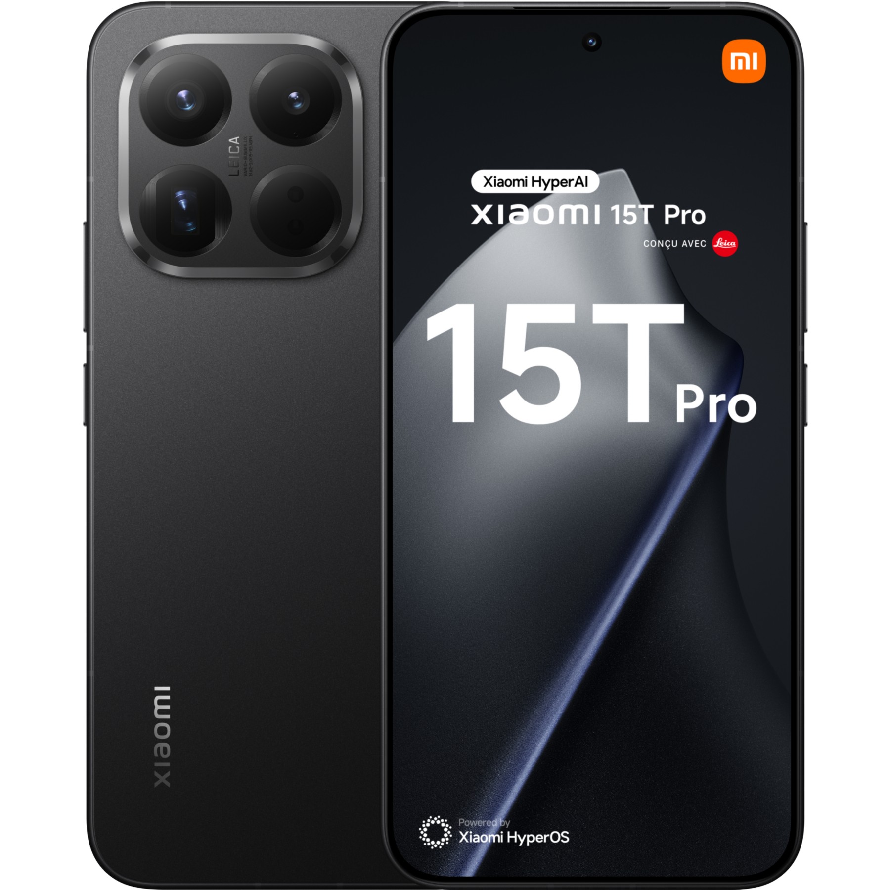 Smartphone XIAOMI 15T Pro conçu avec Leica 512Go Noir