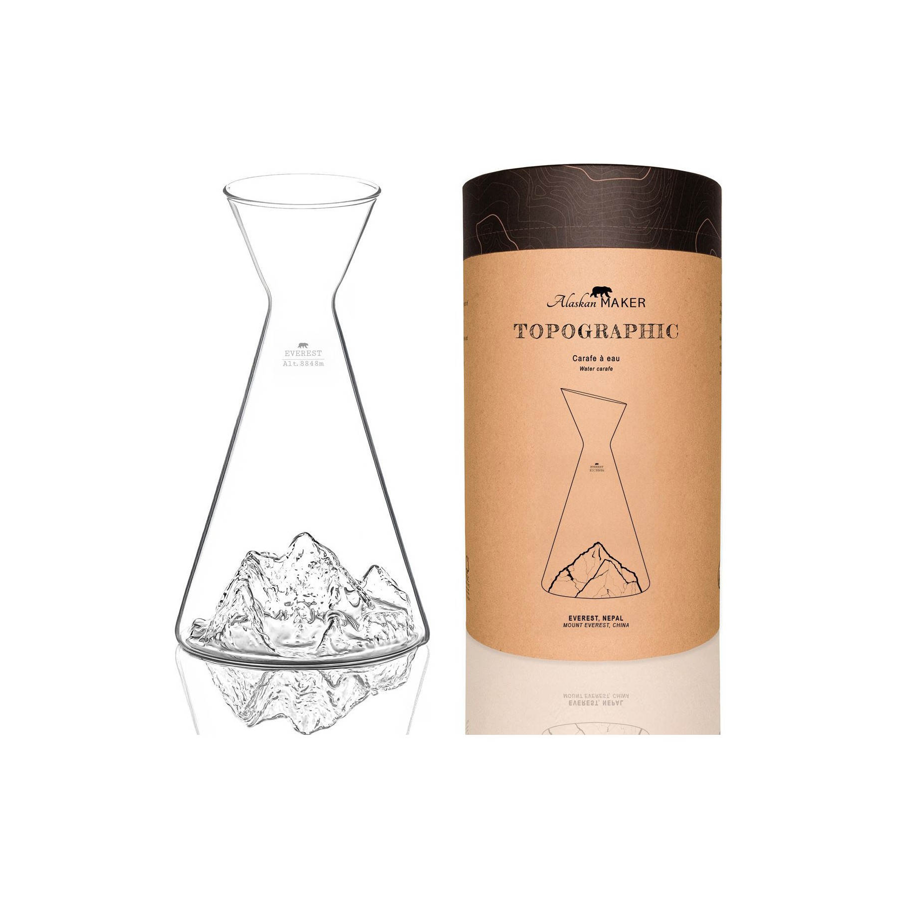 Carafe ALASKAN MAKER à eau  : Mont Everest