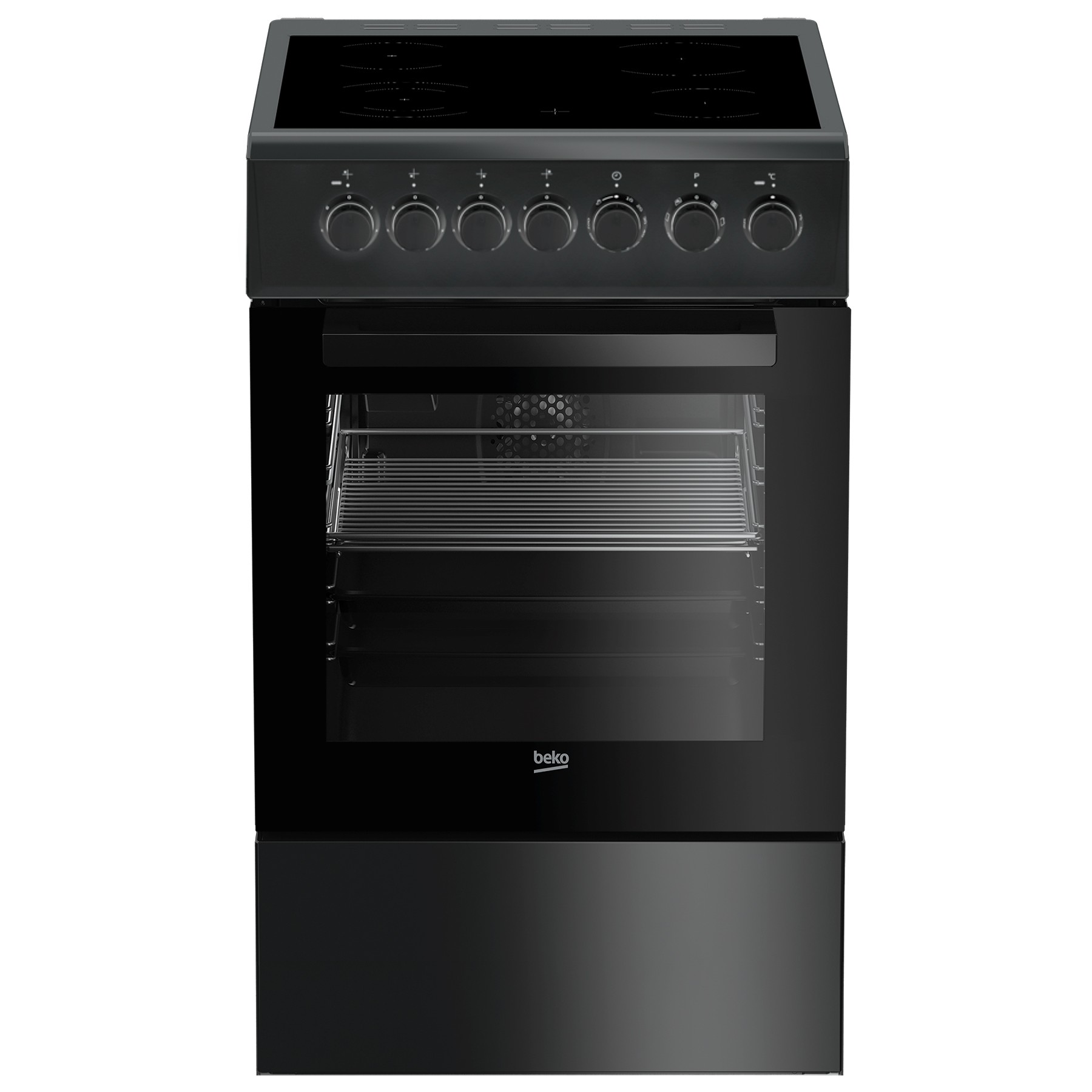 Cuisinière vitrocéramique BEKO FSS57100GAC 50cm Catalyse