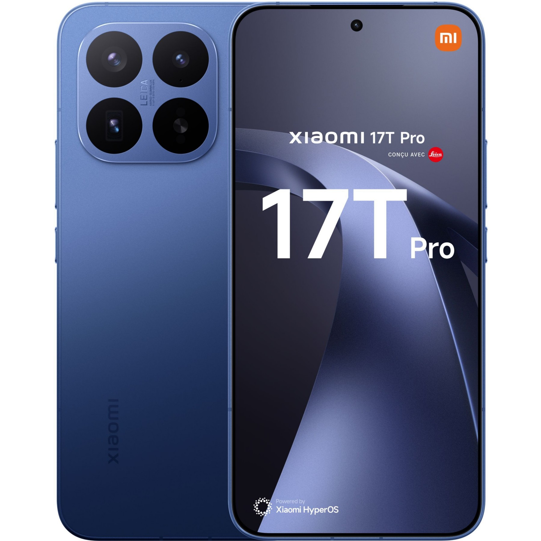 Smartphone XIAOMI 17T Pro Conçu avec Leica 5G  512Go Bleu
