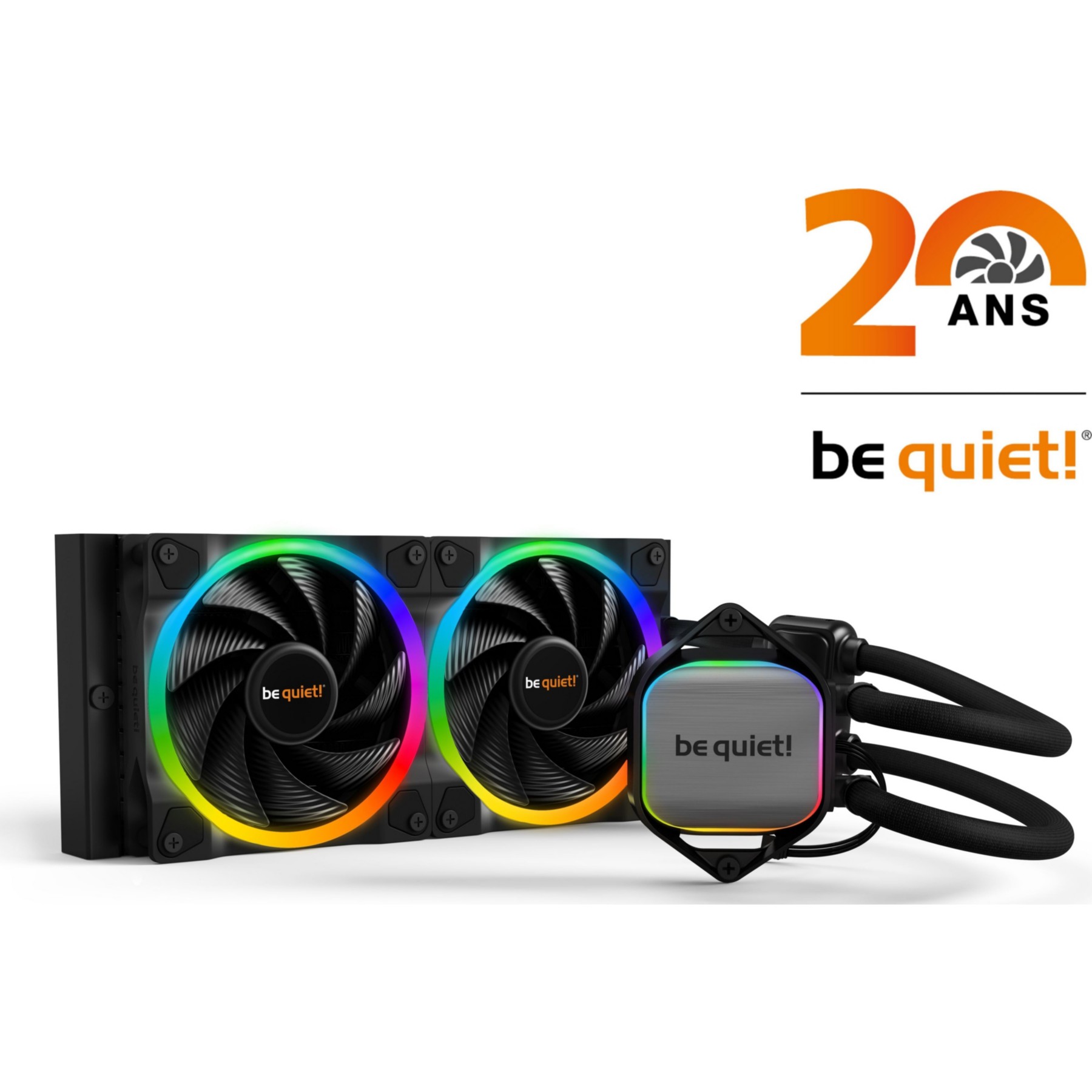 Kit de refroidissement BEQUIET Pure Loop 2 FX - 240 mm Noir