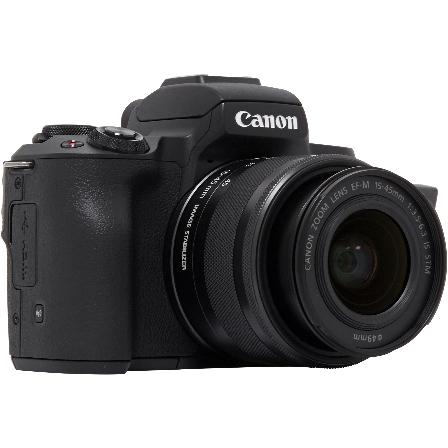 Appareil photo Hybride CANON EOS M50 Noir + 15-45mm