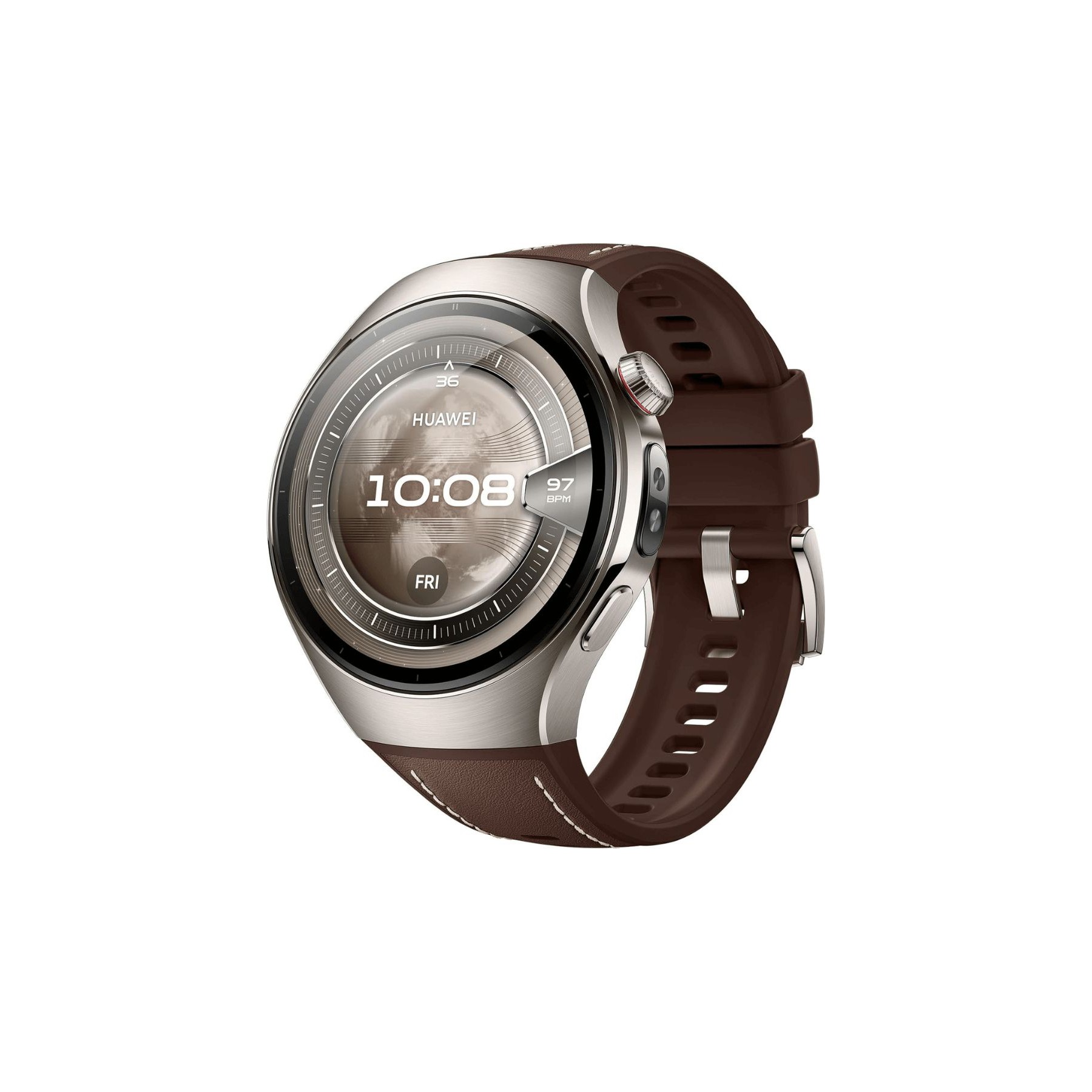 HUAWEI connectée Huawei Watch 5 46 mm marron (R