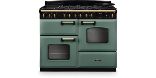 Piano de cuisson mixte FALCON NGC TAB MIX 110 CM VERT MINERAL LAITON A