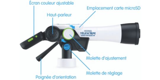 Télescope VTECH Genius XL - Téléscope Vidéo interactif