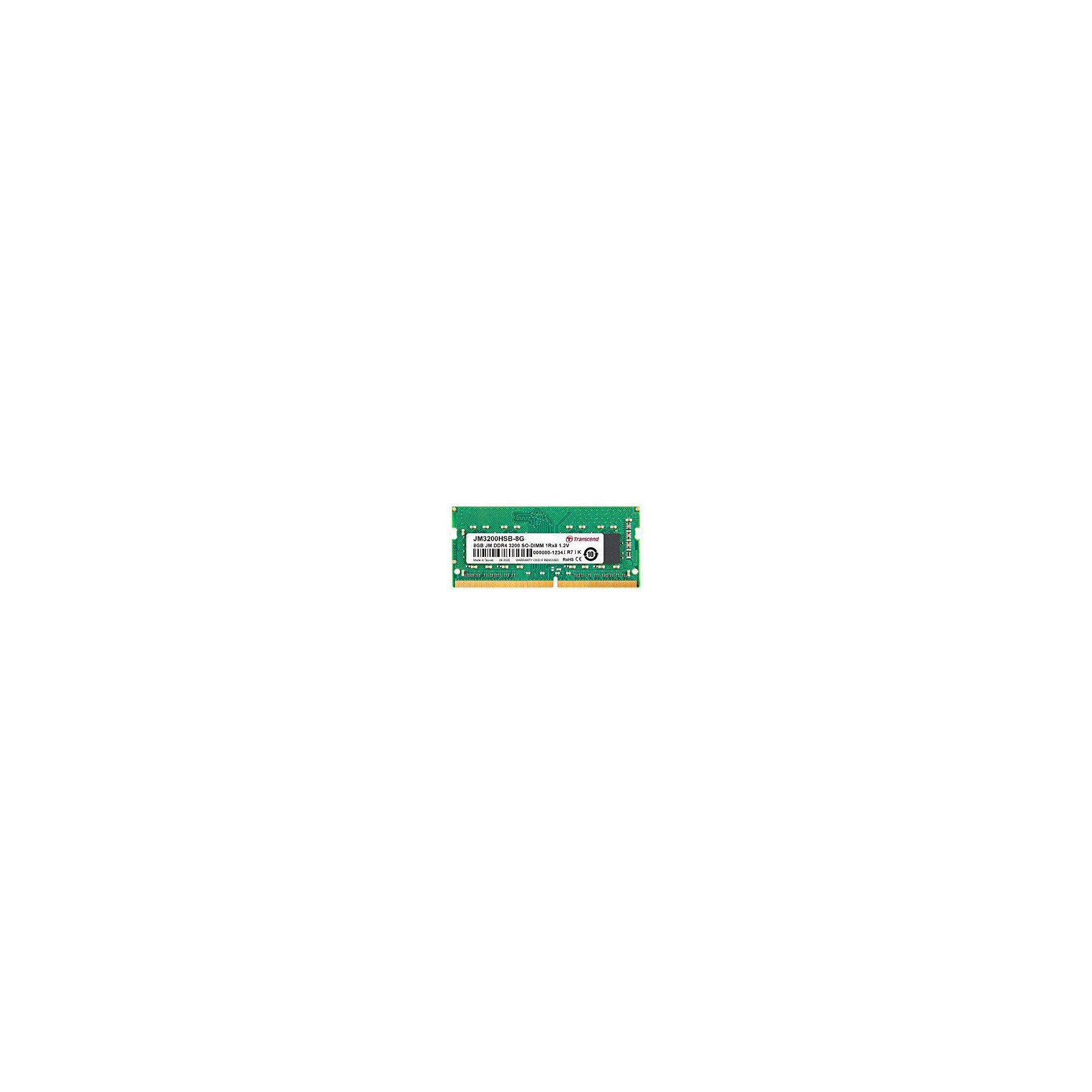 Mémoire vive TRANSCEND 8 Go DDR4 3200 Mhz SO-DIMM