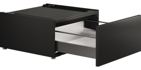 Tiroir ASKO de rangement bas graphite noir