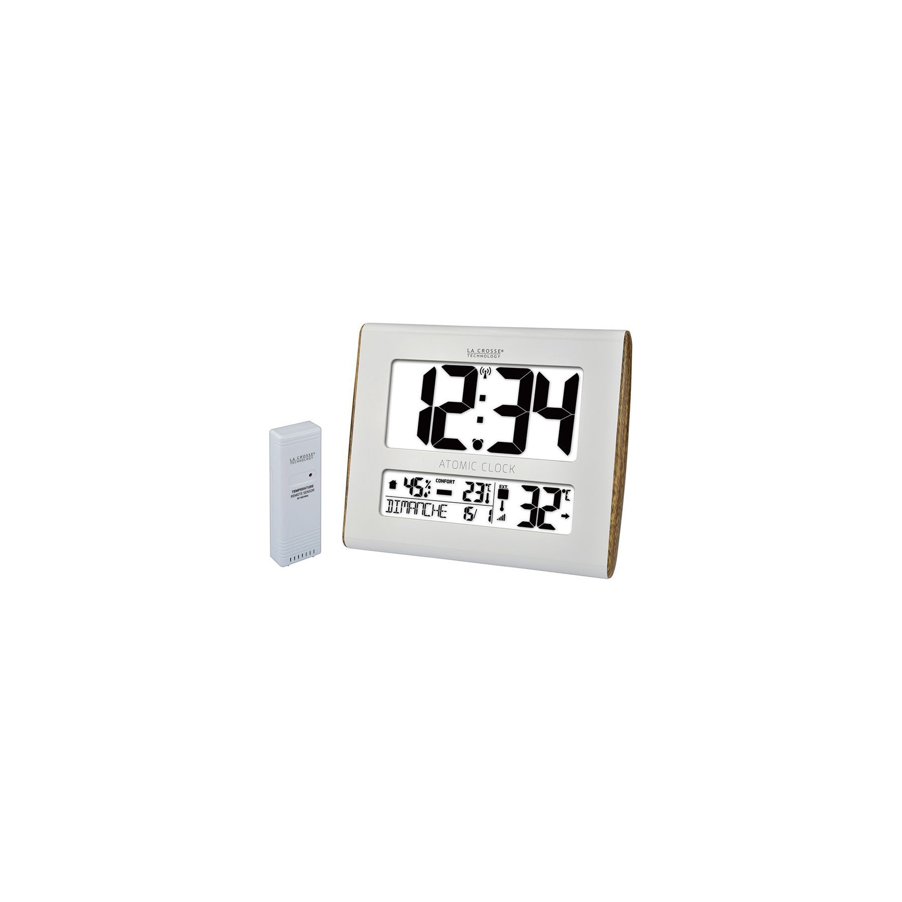 Station météo LA CROSSE TECHNOLOGY WS8020WH-WOOD