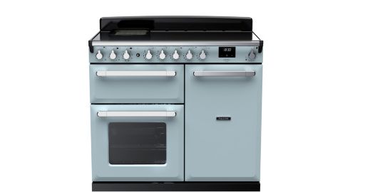 Piano de cuisson induction FALCON ESTEL DELUXE TAB IND 100 CM BLEU PASTEL