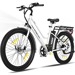 Vélo électrique HITWAY Vélo électrique HITWAY 27.5" Blanc BK8SL