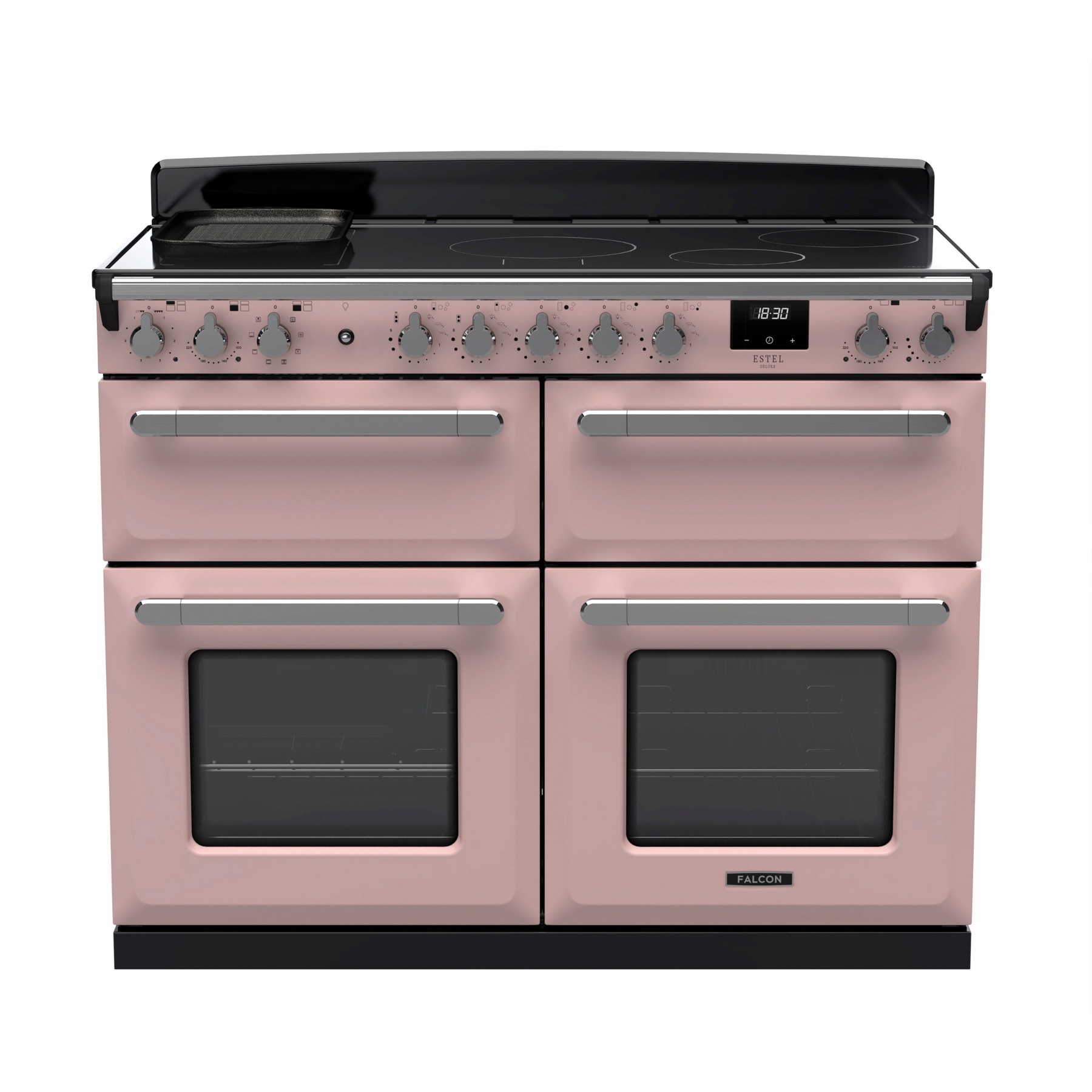 Piano de cuisson induction FALCON ESTEL DELUXE BCTAB IND 110 CM ROSE PASTE