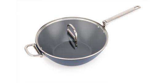 Wok JOSEPH JOSEPH Space 32 cm avec couvercle