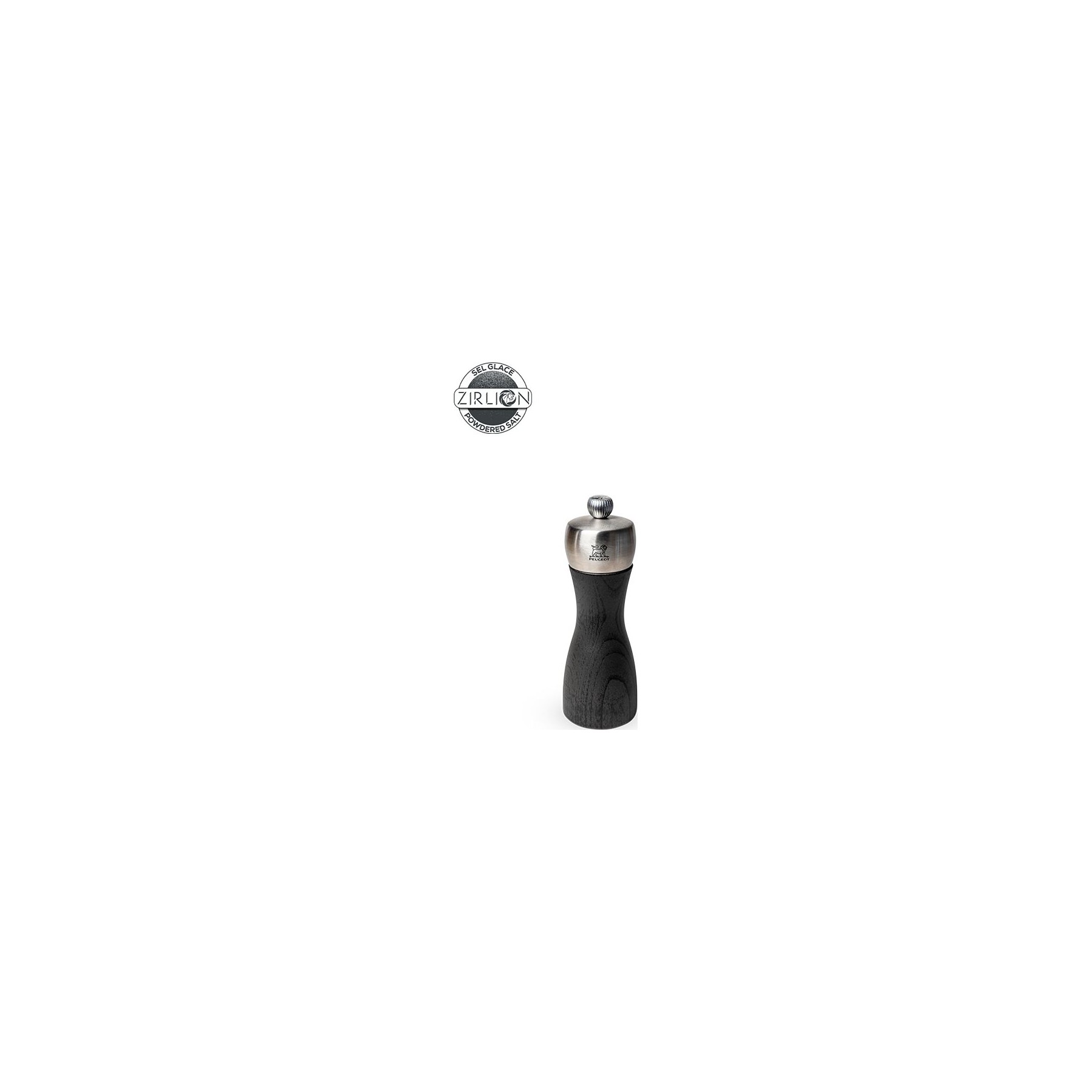Moulin à sel PEUGEOT Fidji Bois Graphite 15cm