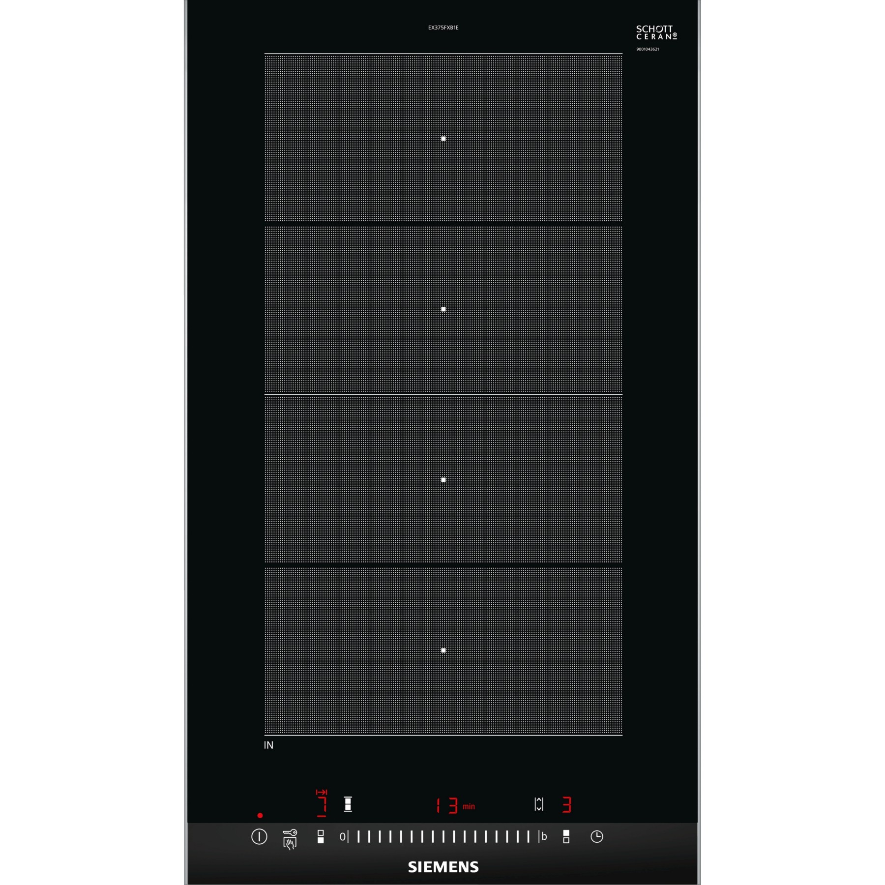 Domino induction SIEMENS EX375FXB1E iQ700 Flex Induction