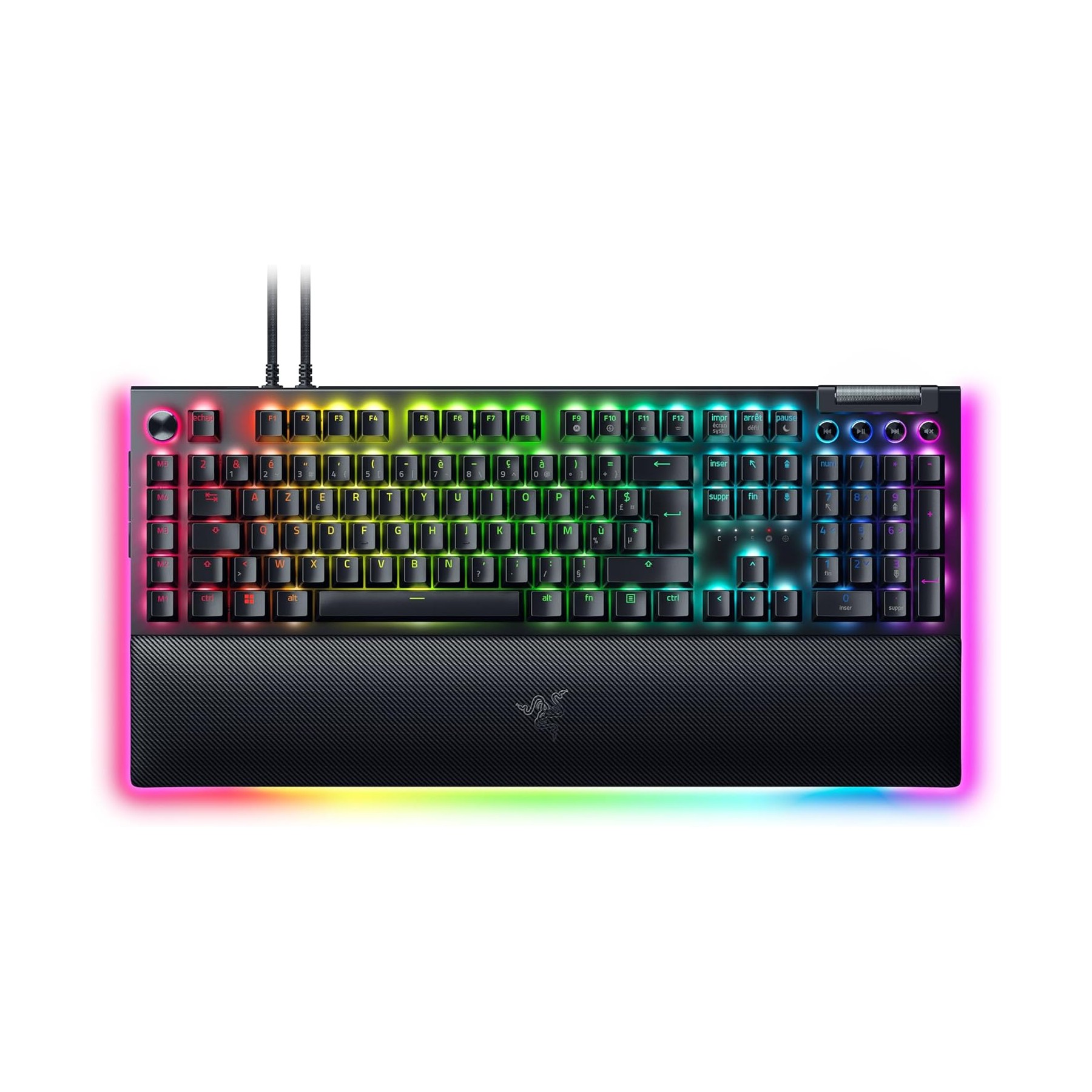 Clavier gamer RAZER BlackWidow V4 (Green Switch)-French Layo