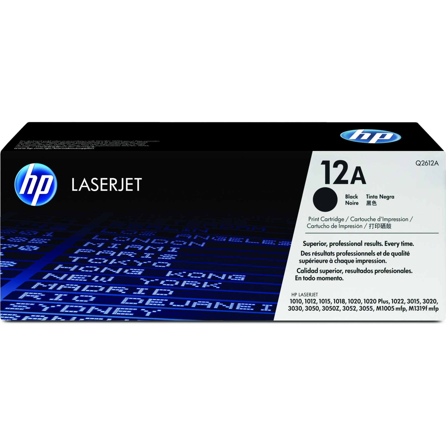 Toner HP Q2612A Noir