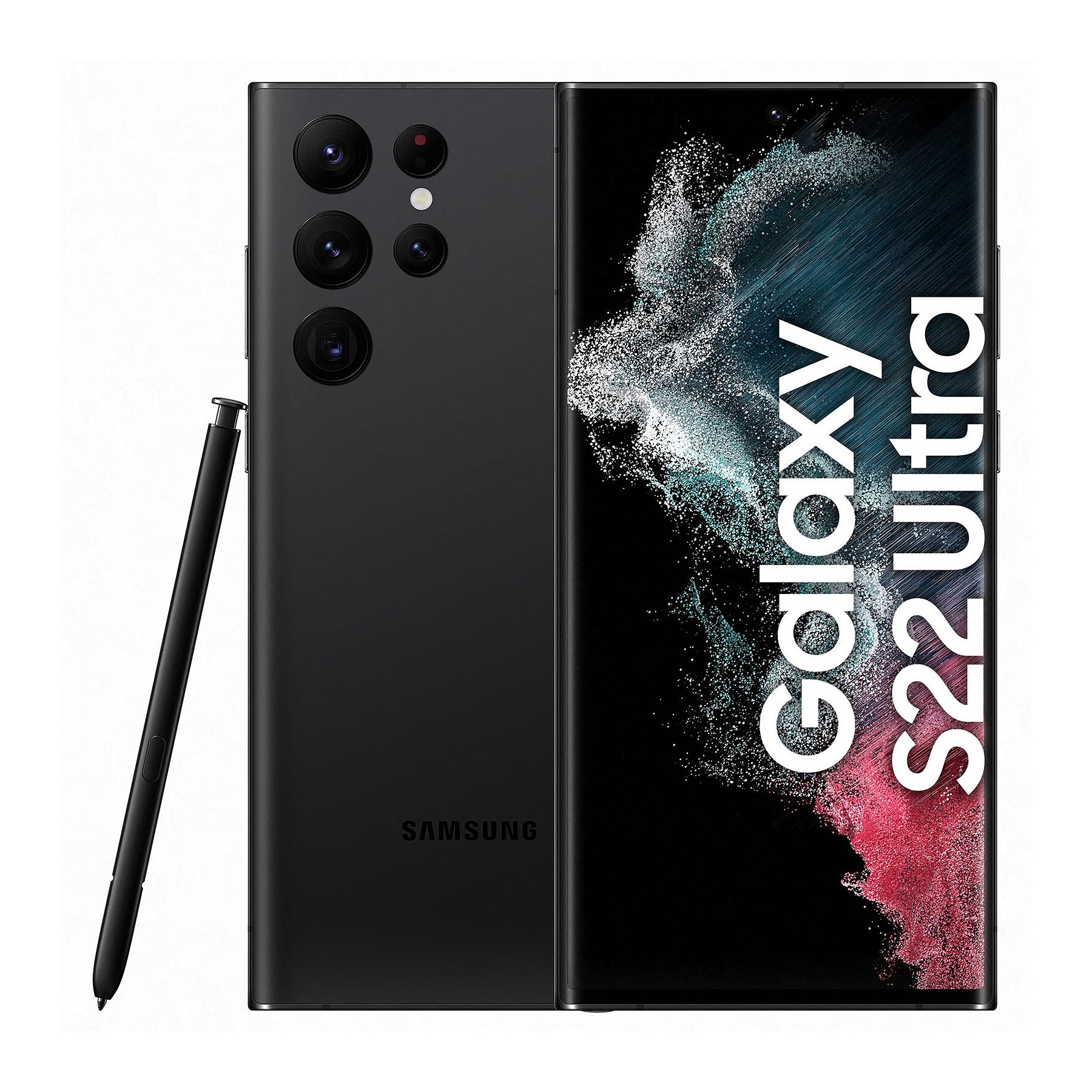 Smartphone SAMSUNG Galaxy S22 Ultra 5G 256Go Noir Excellent État avec Batterie Neuve Reconditionné