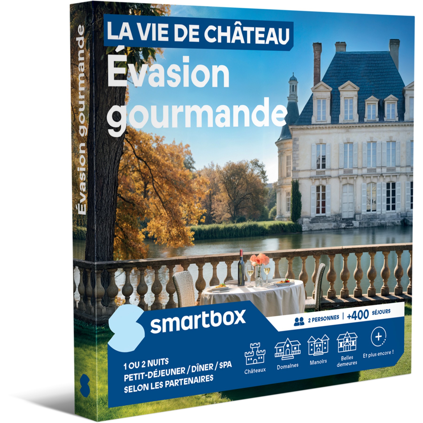 Coffret cadeau SMARTBOX La vie de Chateau - Evasion gourmande