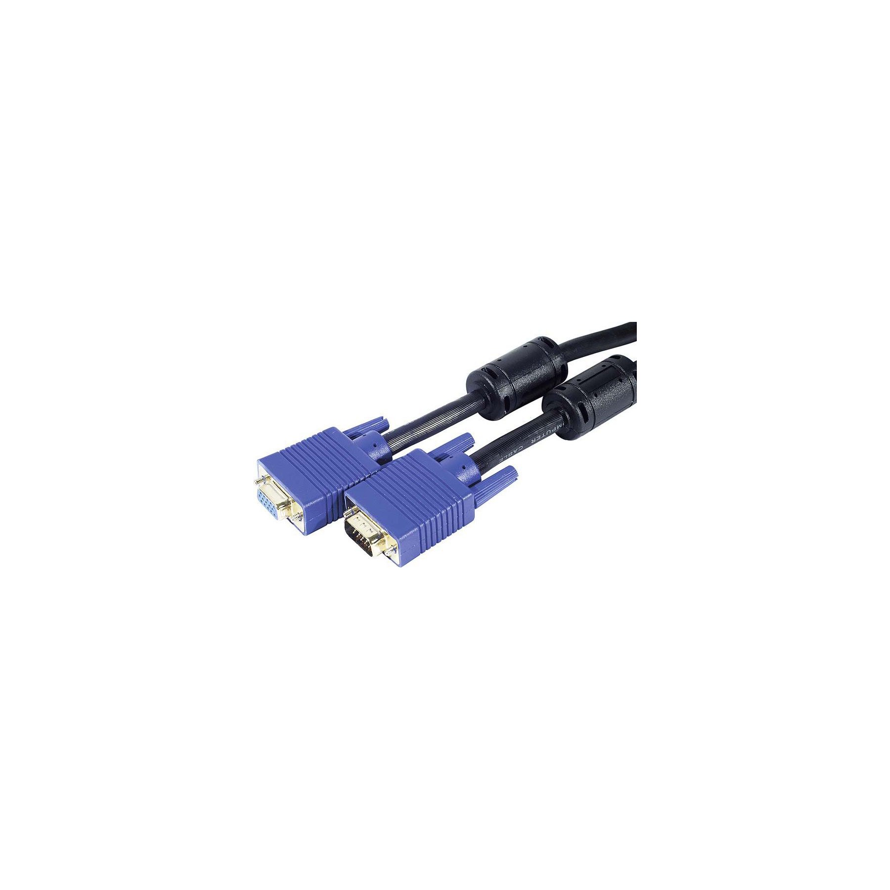 KOMELEC Rallonge VGA 15m noir or