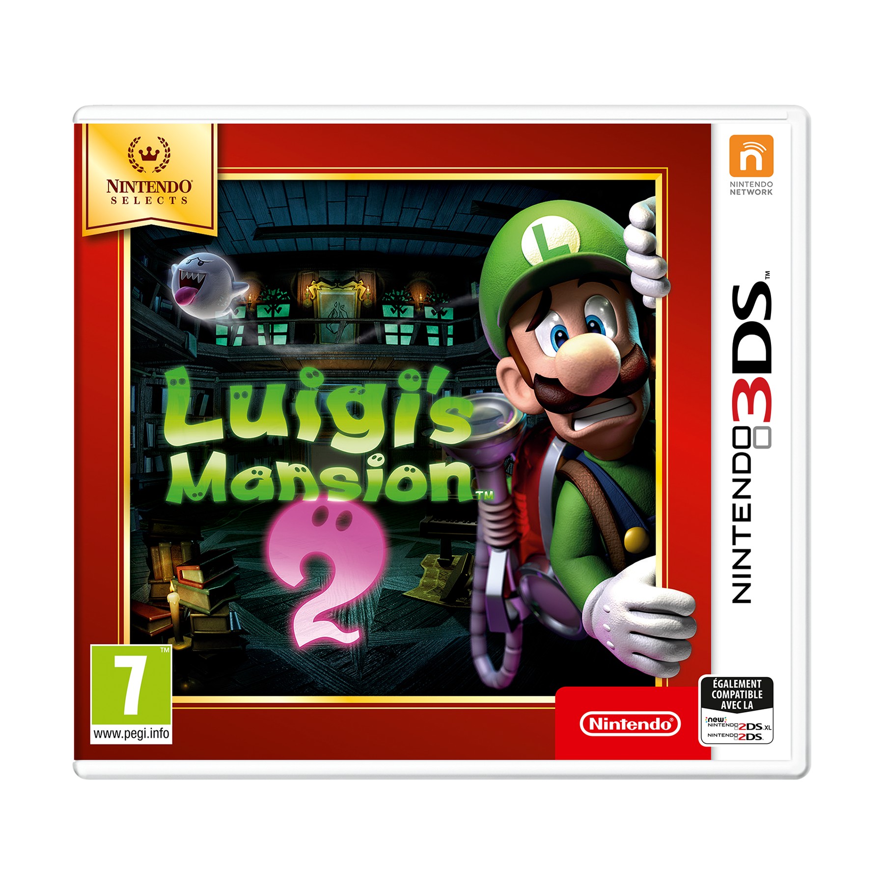 Jeu 3DS NINTENDO Luigi's Mansion 2 Selects