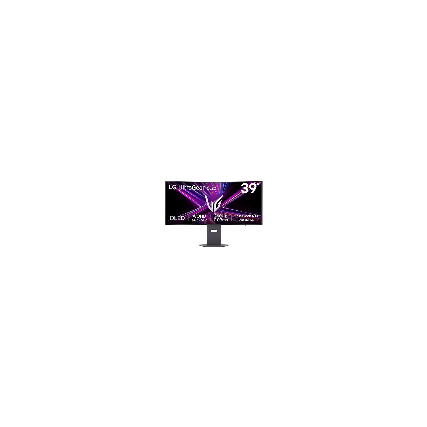Ecran PC Gamer LG 39GX900A 39" Incurvé 800R UWQHD 240Hz OLED HDR True Black 400 HDMI 2.1 AMD FreeSync & G-Sync