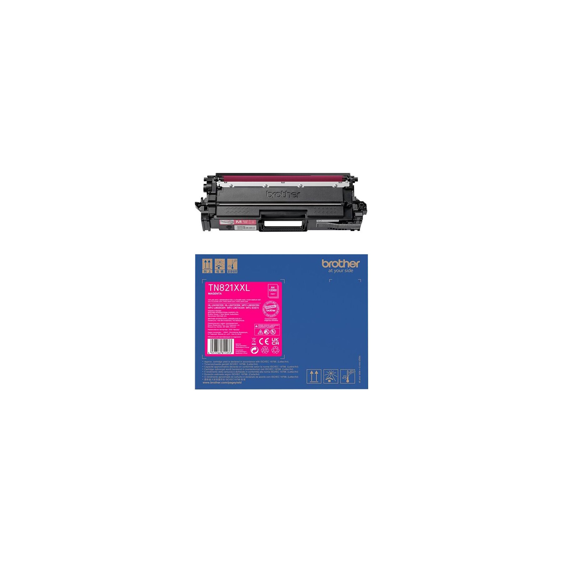 Cartouche d'encre BROTHER TN821XXLM