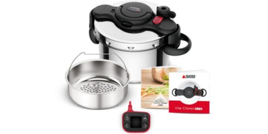 Autocuiseur SEB Clipso Minut Now+ 6L P4900750