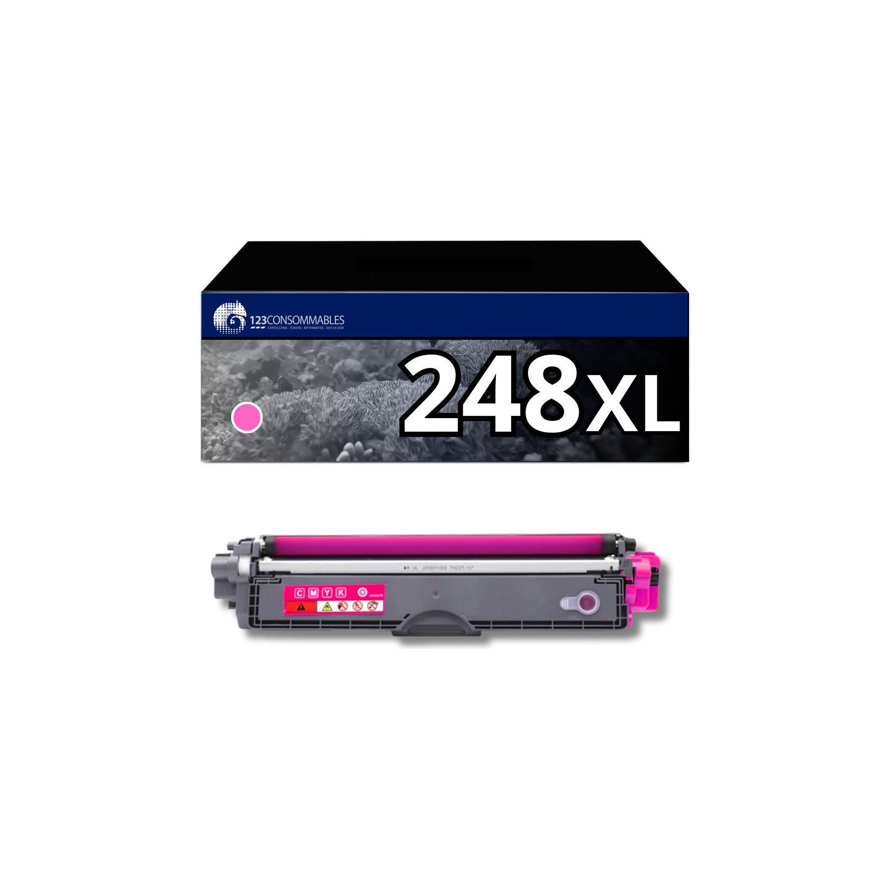 Toner 123CONSOMMABLES BROTHER TN248