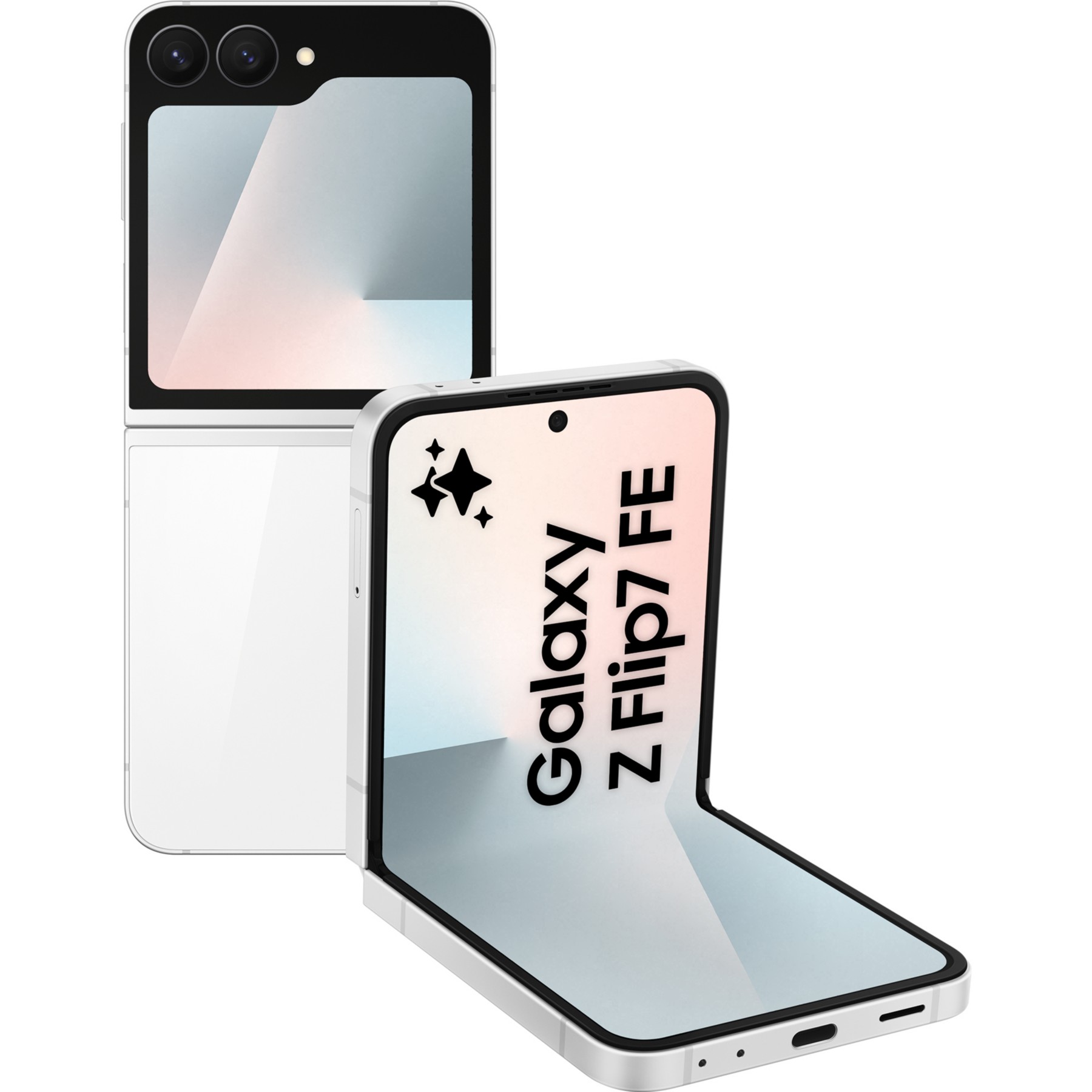 Smartphone SAMSUNG Galaxy Z Flip7 FE Blanc 256Go