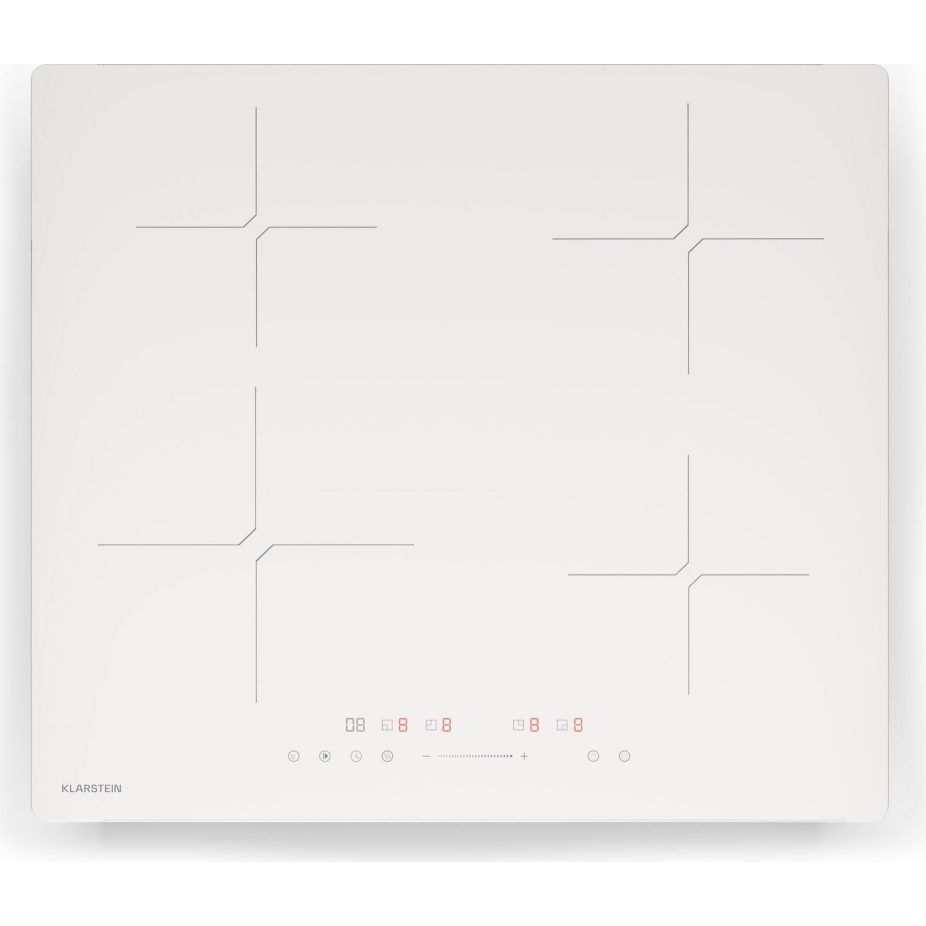 Plaque induction KLARSTEIN PowerGlide 4 zones 60 cm 7600W