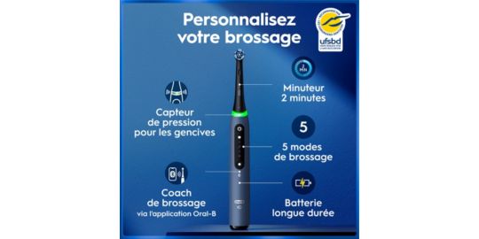 Brosse à dents électrique ORAL-B iO5s Series Ocean Blue