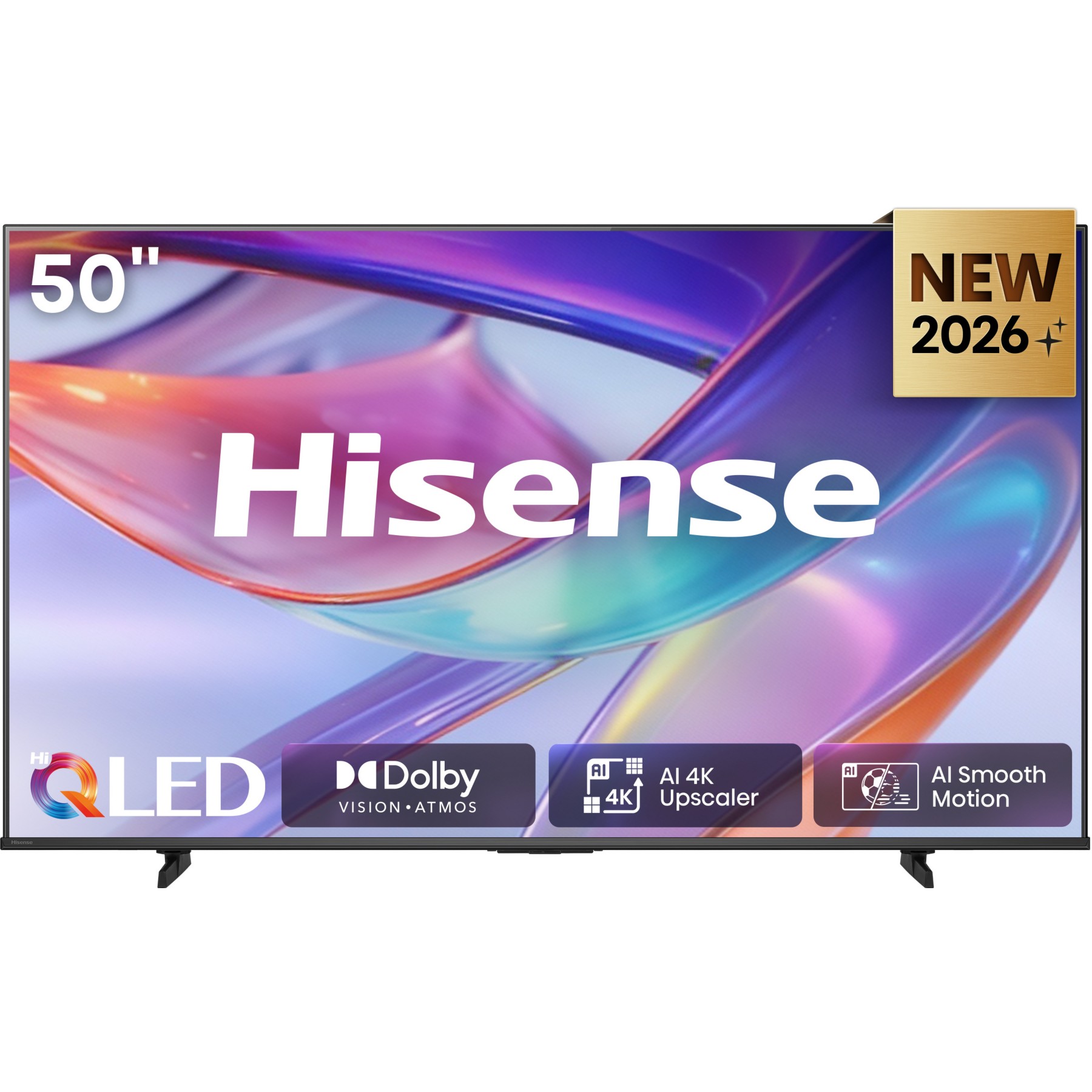 TV QLED HISENSE 50E7S (2026) 50" (126 cm) 4K