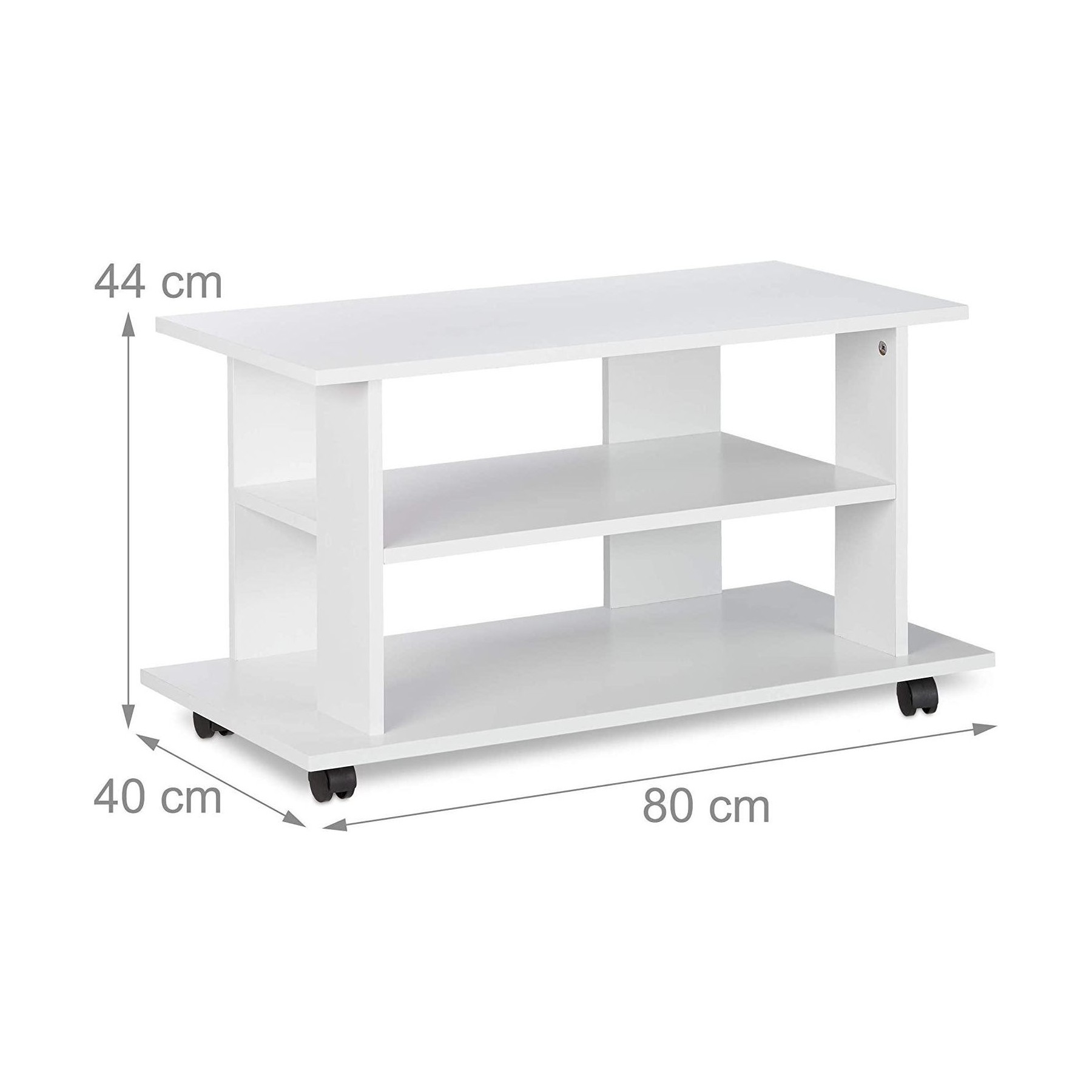 Meuble TV HELLOSHOP26 Copie de Meuble TV 2 compartiments conso