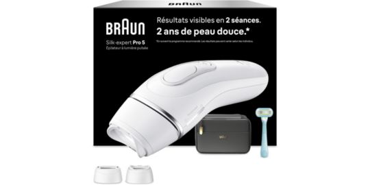 Epilateur lumière pulsée BRAUN IPL PL5234