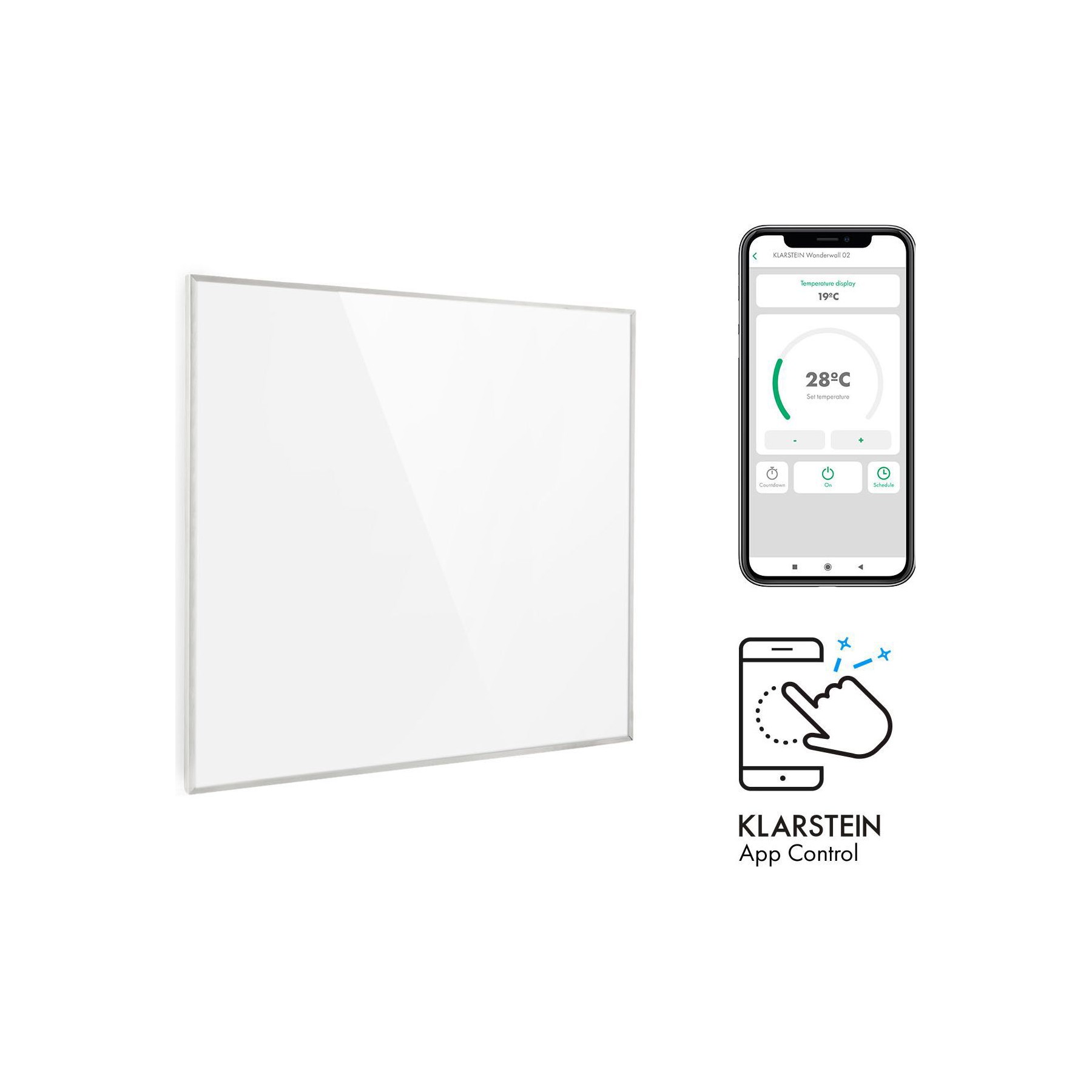 Chauffage infrarouge KLARSTEIN Wonderwall Smart