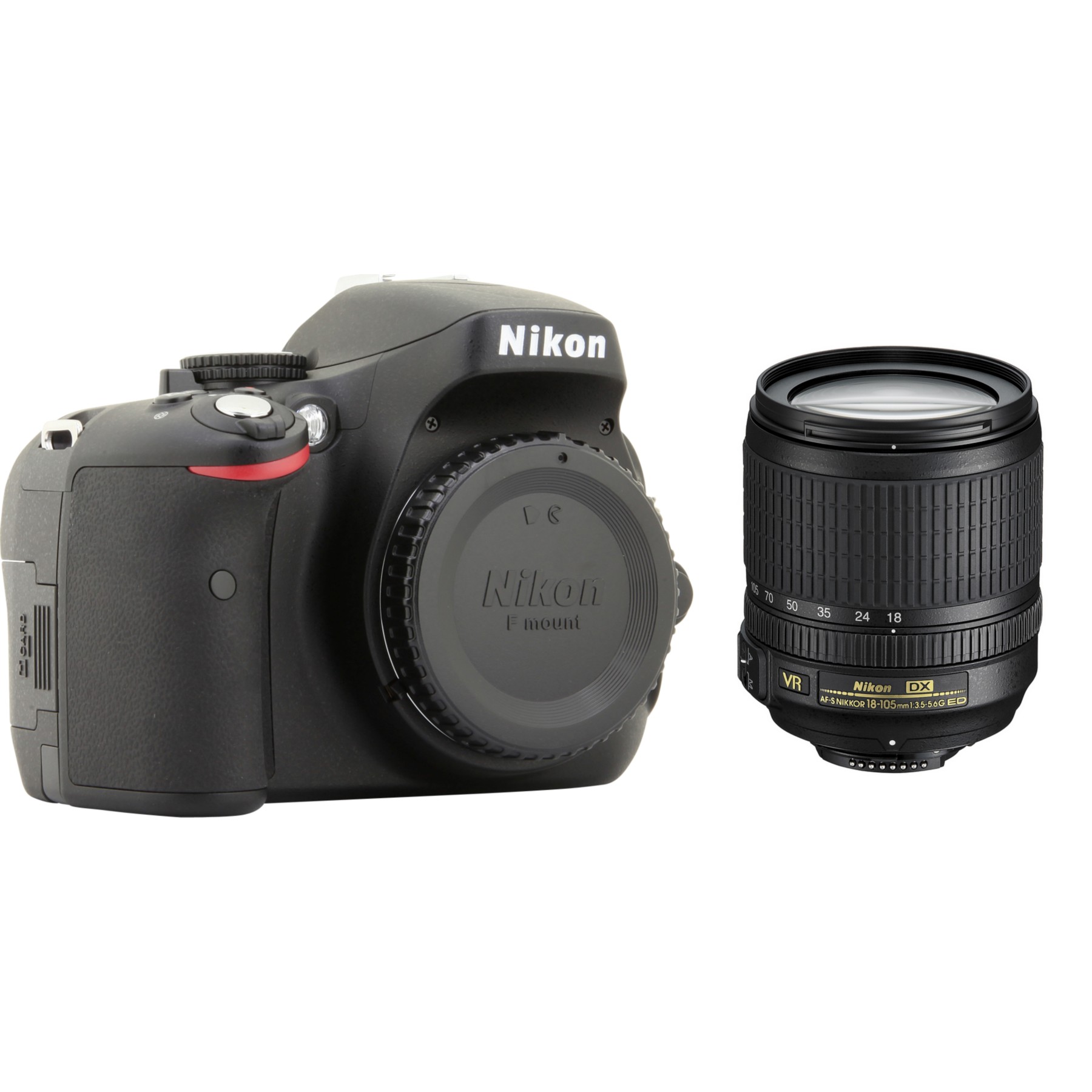 Appareil photo Reflex NIKON D5100 + 18-105mm VR Reconditionné