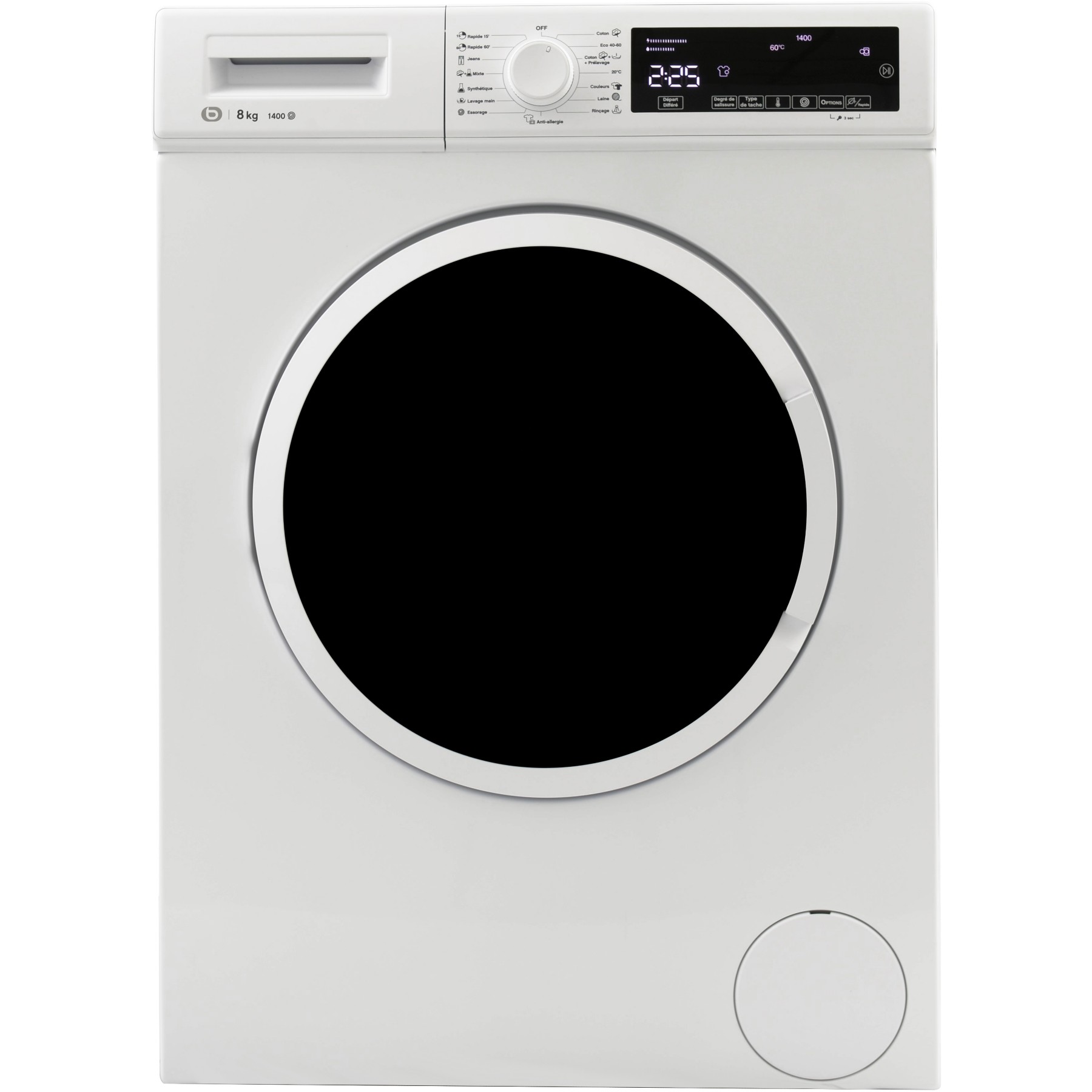 Lave linge hublot ESSENTIELB ELF814-3b Reconditionné