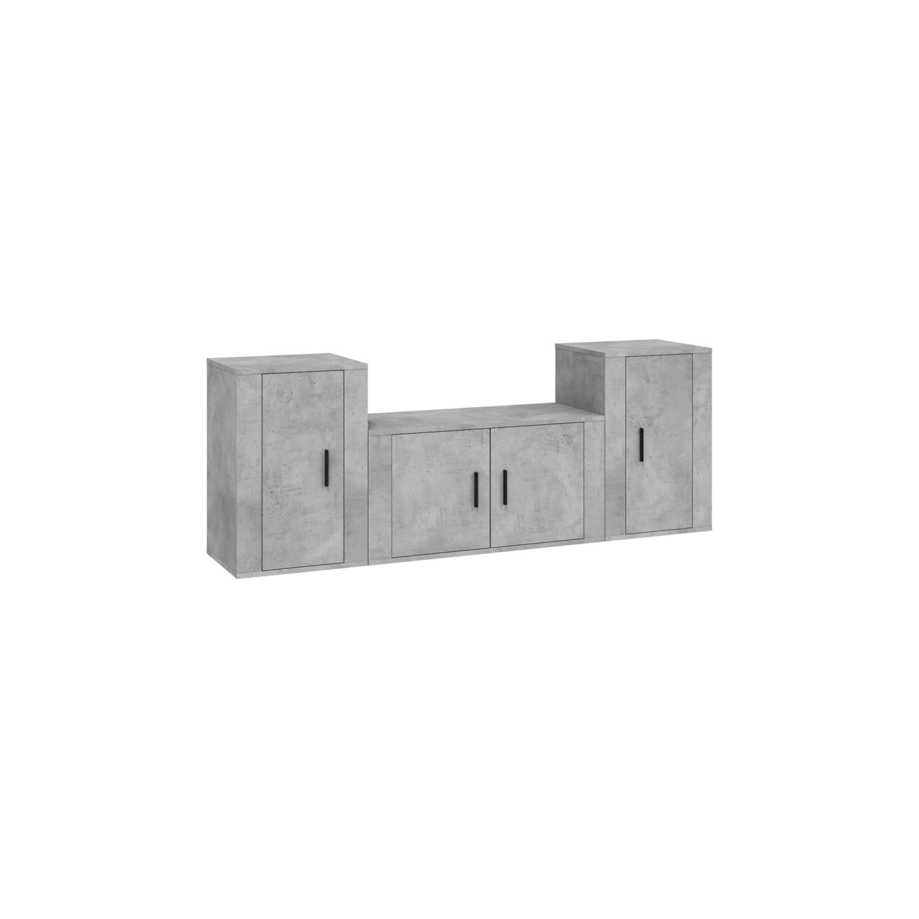 Meuble TV HELLOSHOP26 Ensemble de meubles armoire buffet TV té