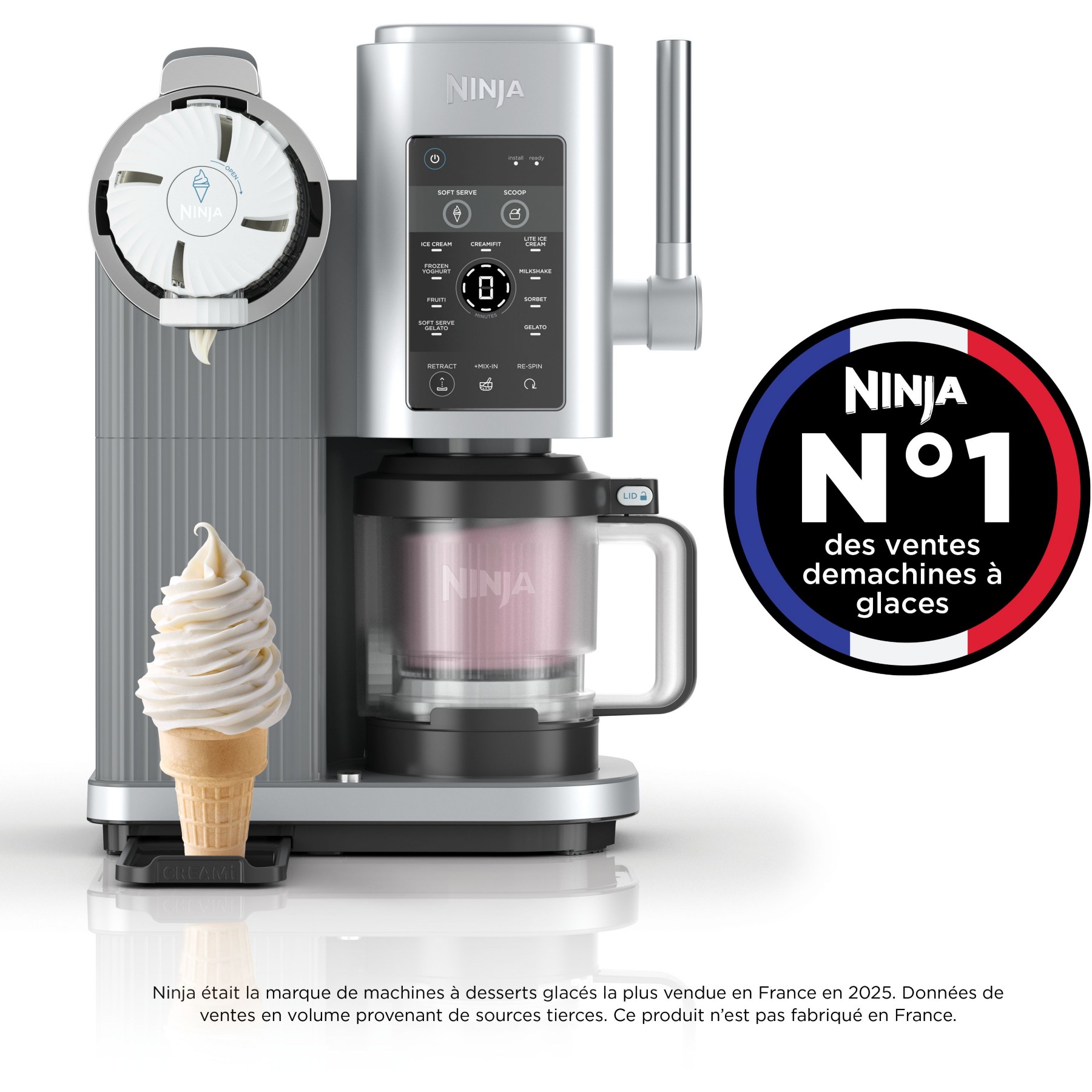 Sorbetière NINJA Creami Swirl NC701
