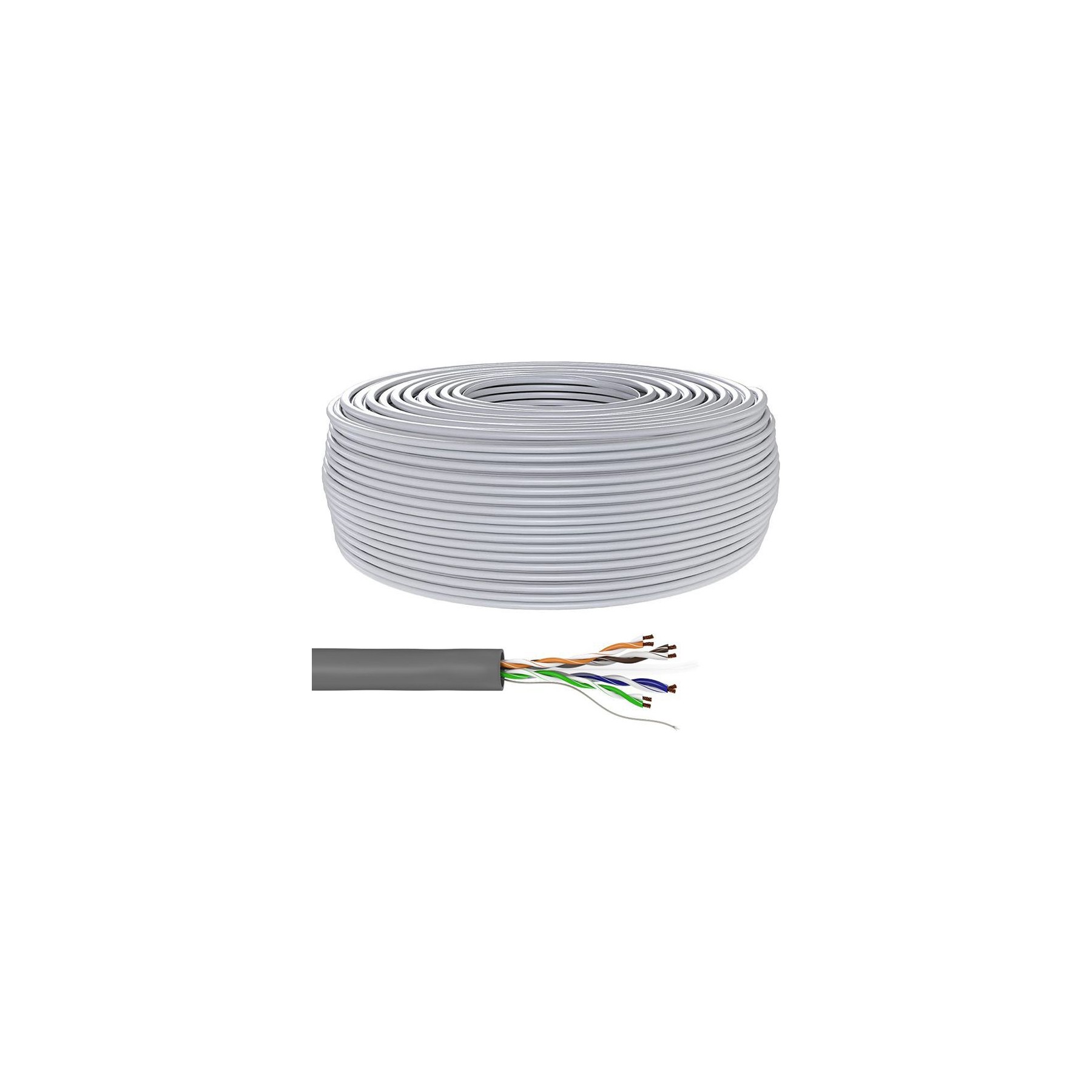KOMELEC Câble RJ45 Cat5e non blindé 300m