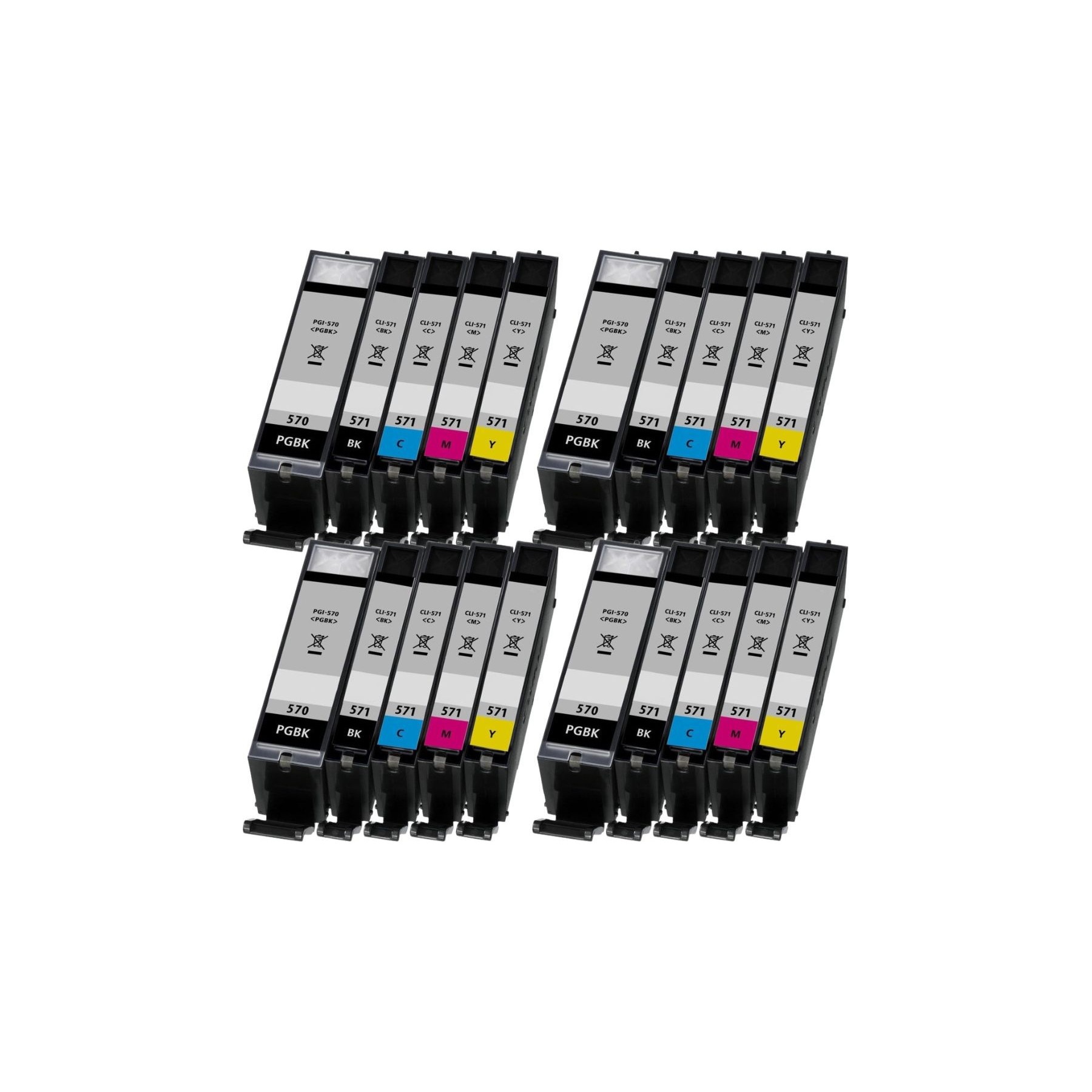 Cartouche d'encre SHOP-STORY Pack de Cartouches 570/571 XL Compatible
