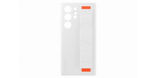 Coque SAMSUNG S23 Ultra Silicone avec laniere Bla