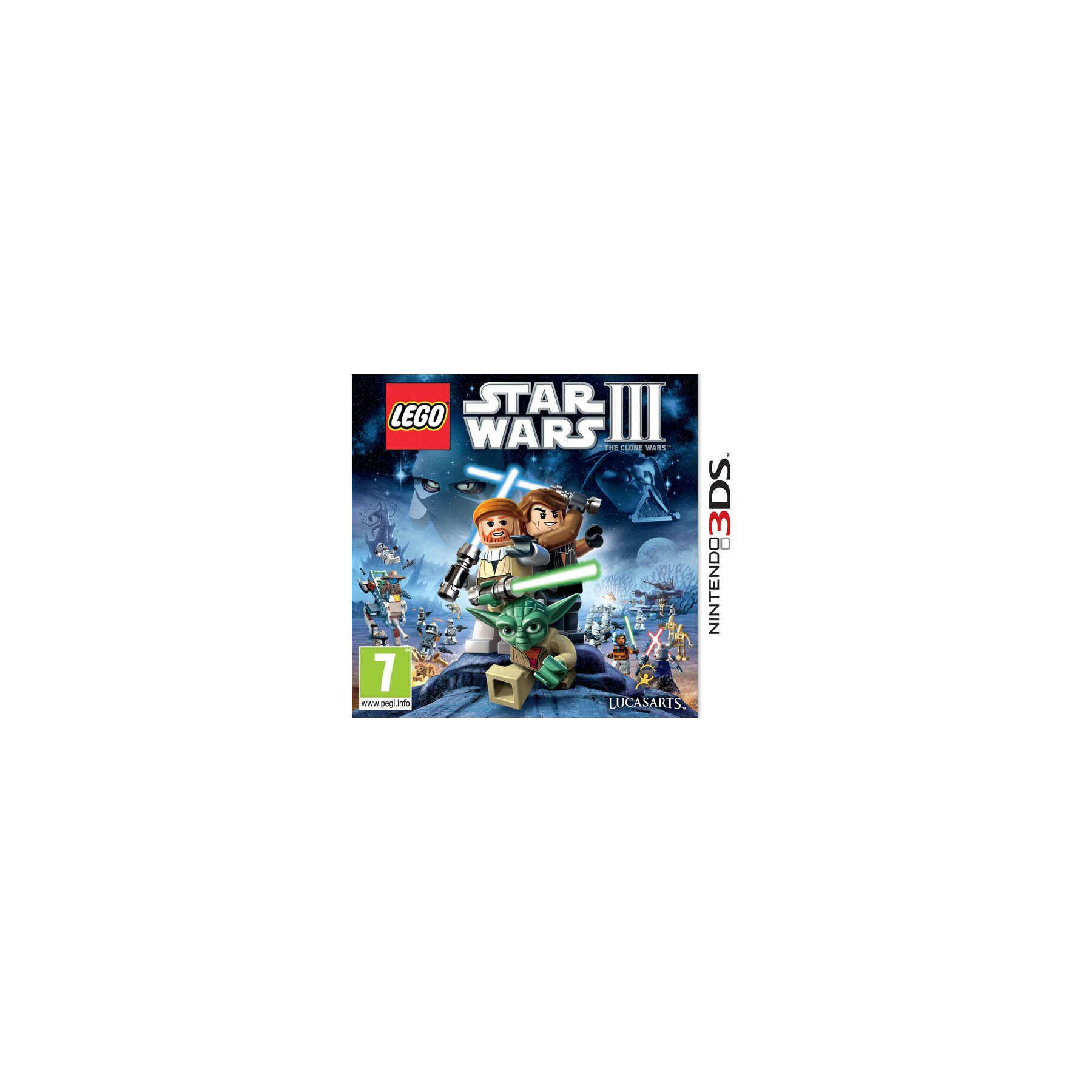 Jeu 3DS JUST FOR GAMES Lego Star Wars 3 The Clone Wars