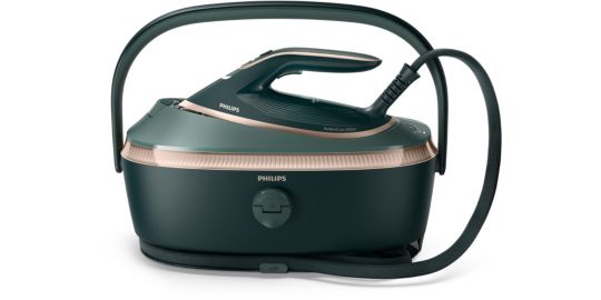 Centrale vapeur PHILIPS PSG8200/70 Série 8000 Vert foncé/Rose Gold 1.4L, 9 bars