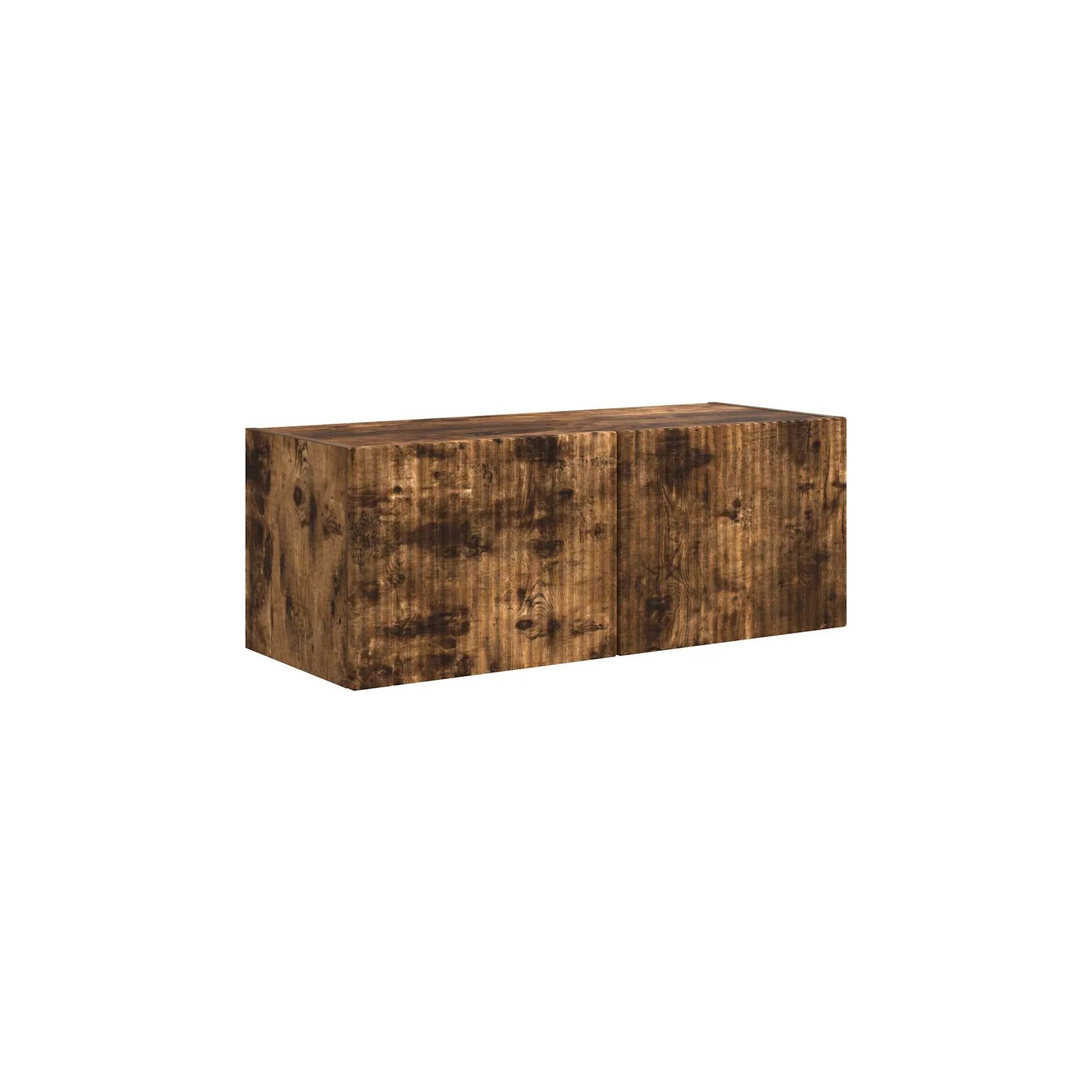 Meuble TV HELLOSHOP26 Meuble TV mural moderne compact 78,5 x 3