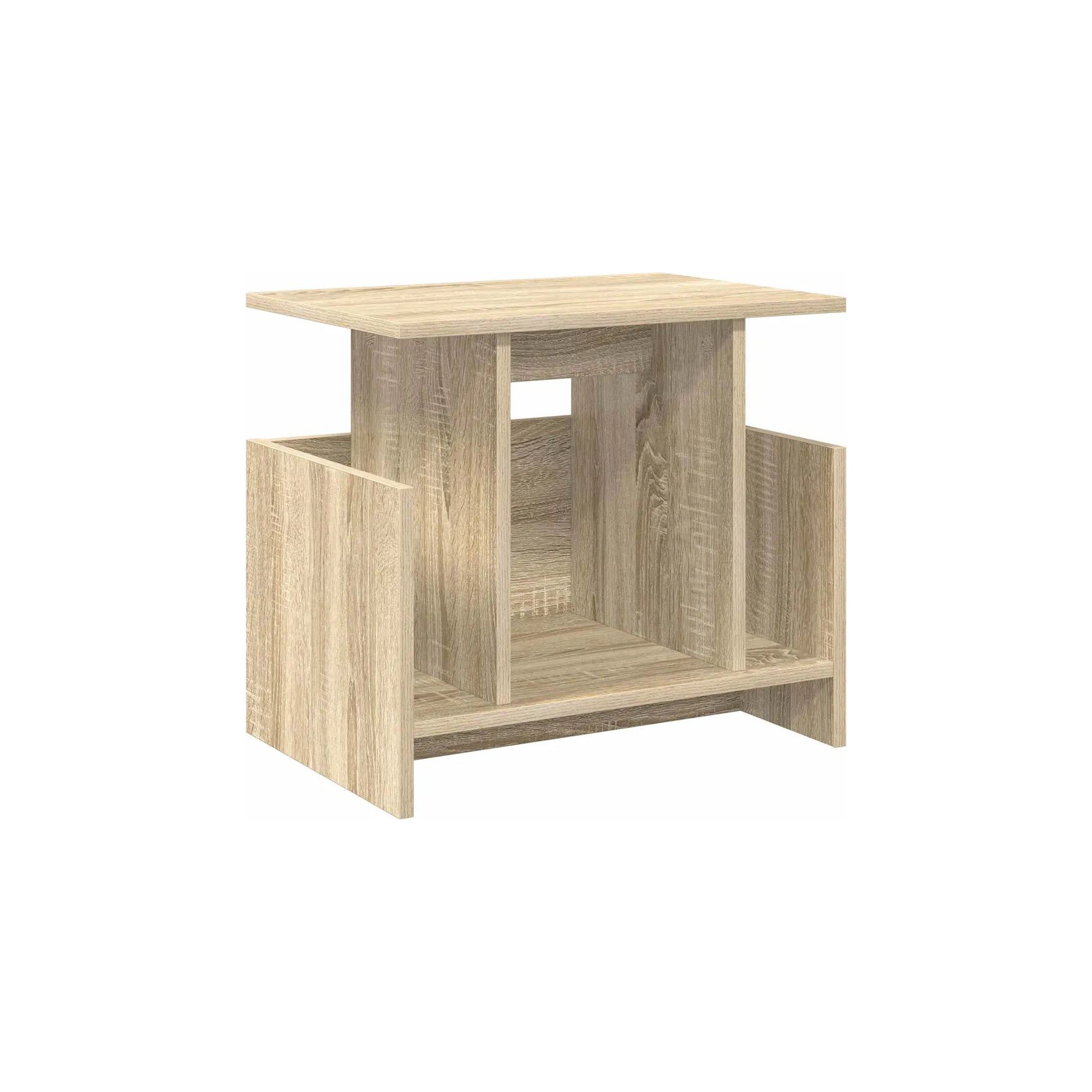 Meuble TV HELLOSHOP26 Meuble TV rectangulaire moderne rangemen